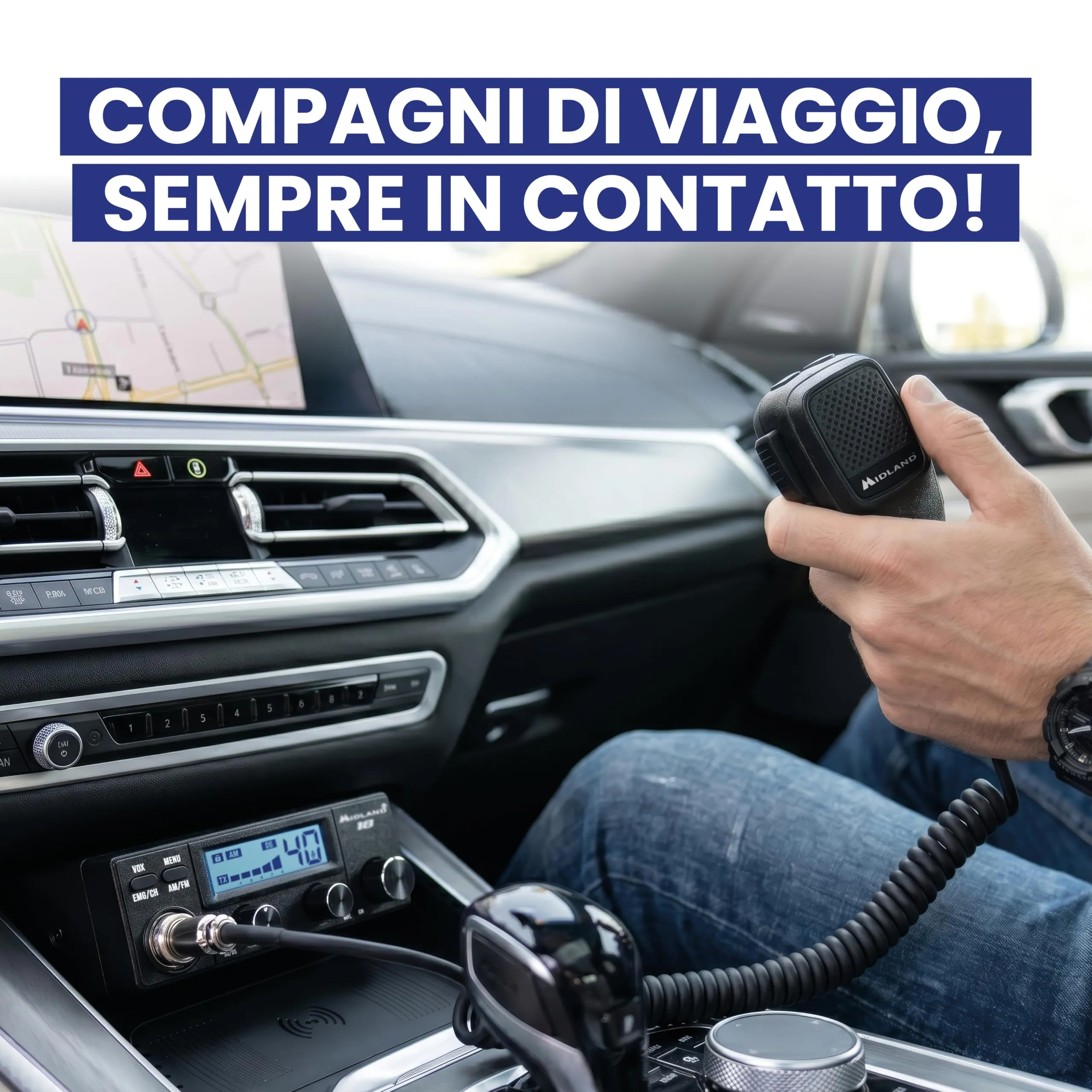 Midland 18 Radio CB Ricetrasmittente Salvaspazio - immagine 4
