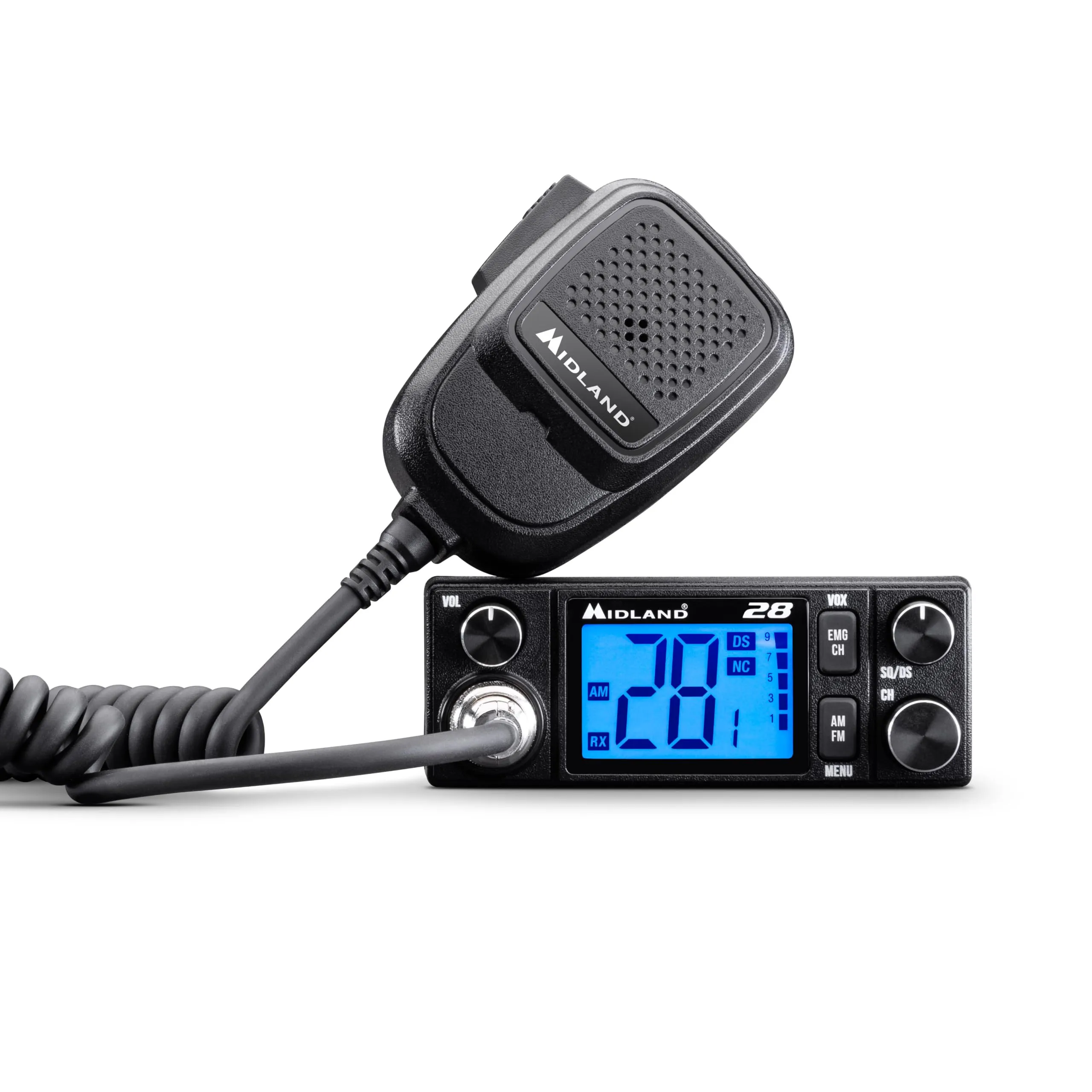 Midland 28 Radio CB Ricetrasmittente Display 2" 7 Toni Retroilluminazione - immagine 1