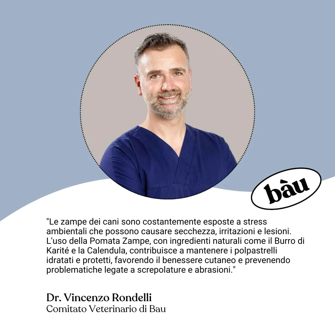 Bau Crema Polpastrelli Cane Nutriente e Protettiva con Karitè e Calendula - immagine 7