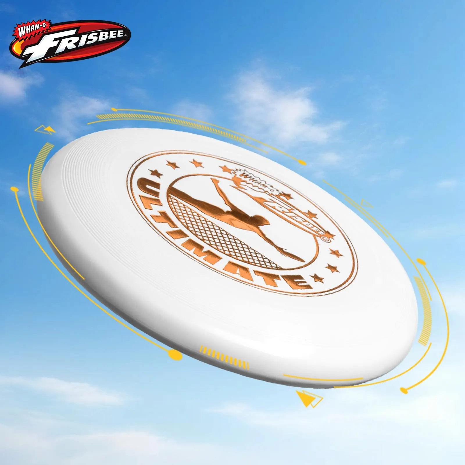 Wham-O Frisbee Disco Volante Ufficiale Ultimate 175g, 27.31cm - 3 Pack - immagine 3
