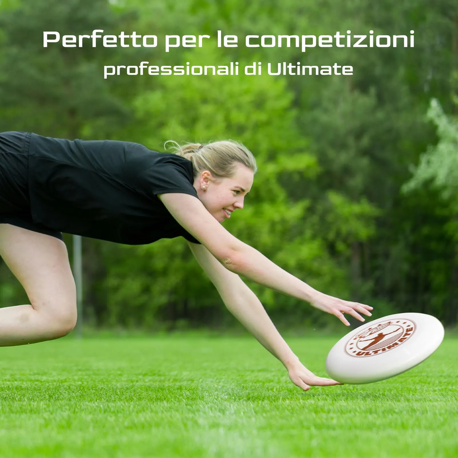 Wham-O Frisbee Disco Volante Ufficiale Ultimate 175g, 27.31cm - immagine 3