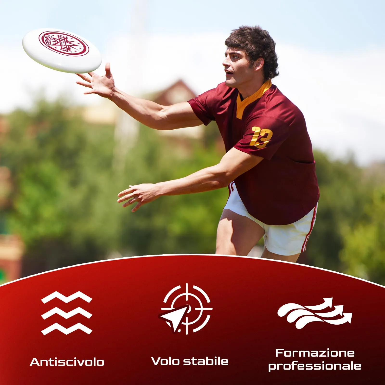 Wham-O Frisbee Disco Volante Ufficiale Ultimate 175g, 27.31cm - 2 Pack - immagine 5