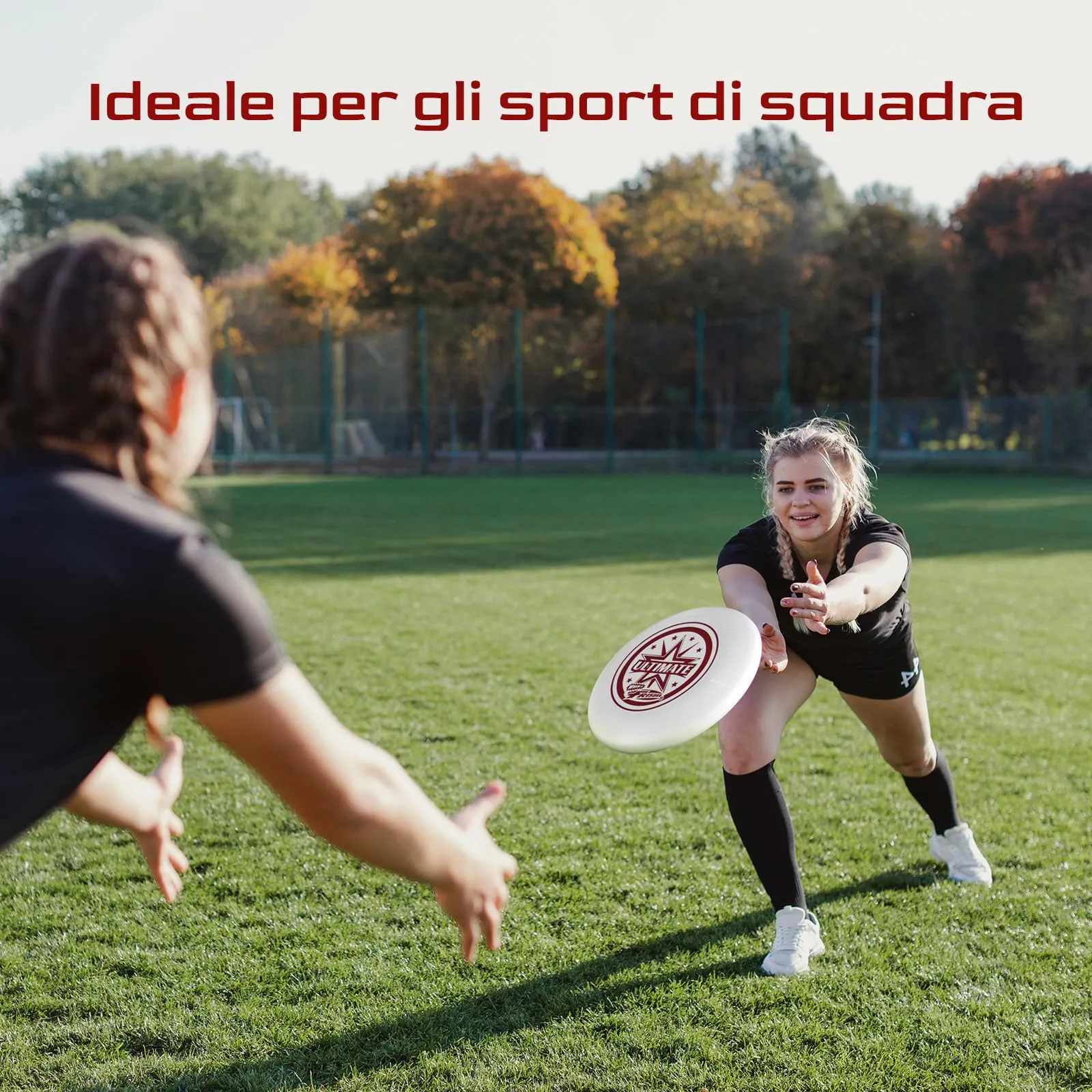 Wham-O Frisbee Disco Volante Ufficiale Ultimate 175g, 27.31cm - 2 Pack - immagine 5