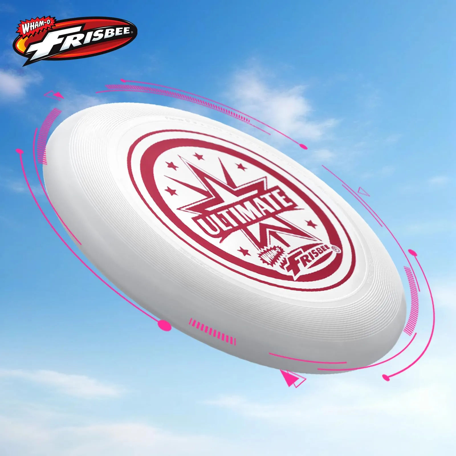 Wham-O Frisbee Disco Volante Ufficiale Ultimate 175g, 27.31cm - 2 Pack - immagine 6