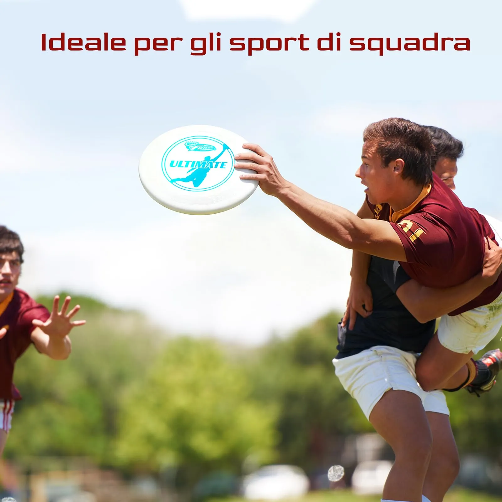 Wham-O Frisbee Disco Volante Ufficiale Ultimate 175g, 27.31cm - 2 Pack - immagine 7