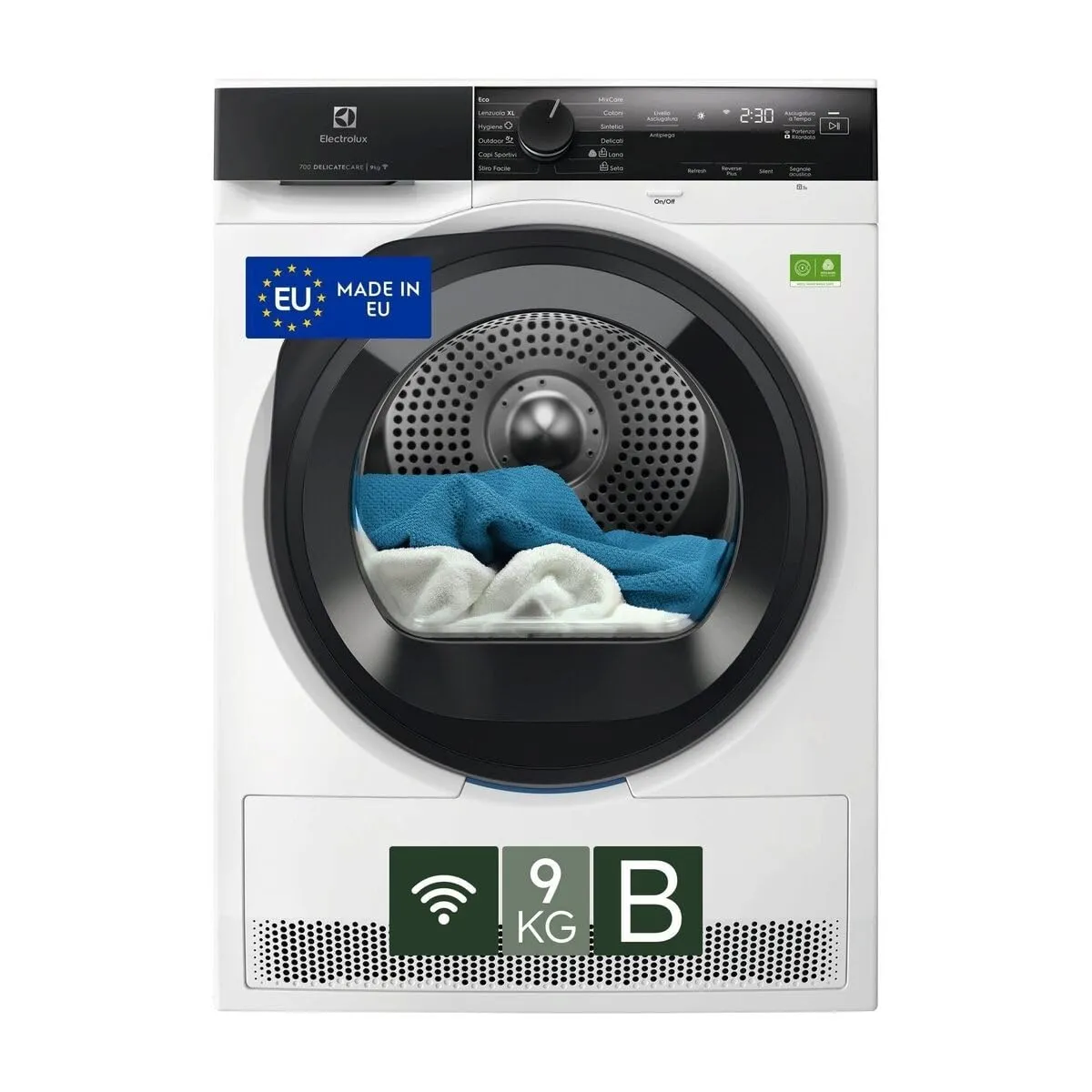 Electrolux EW7H49YB Asciugatrice Pompa di Calore 9 kg Serie 700 - immagine 1