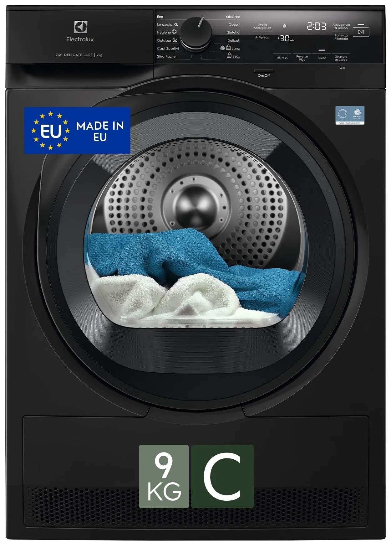 Electrolux Asciugatrice 9 kg Classe C EW7H49B - immagine 1