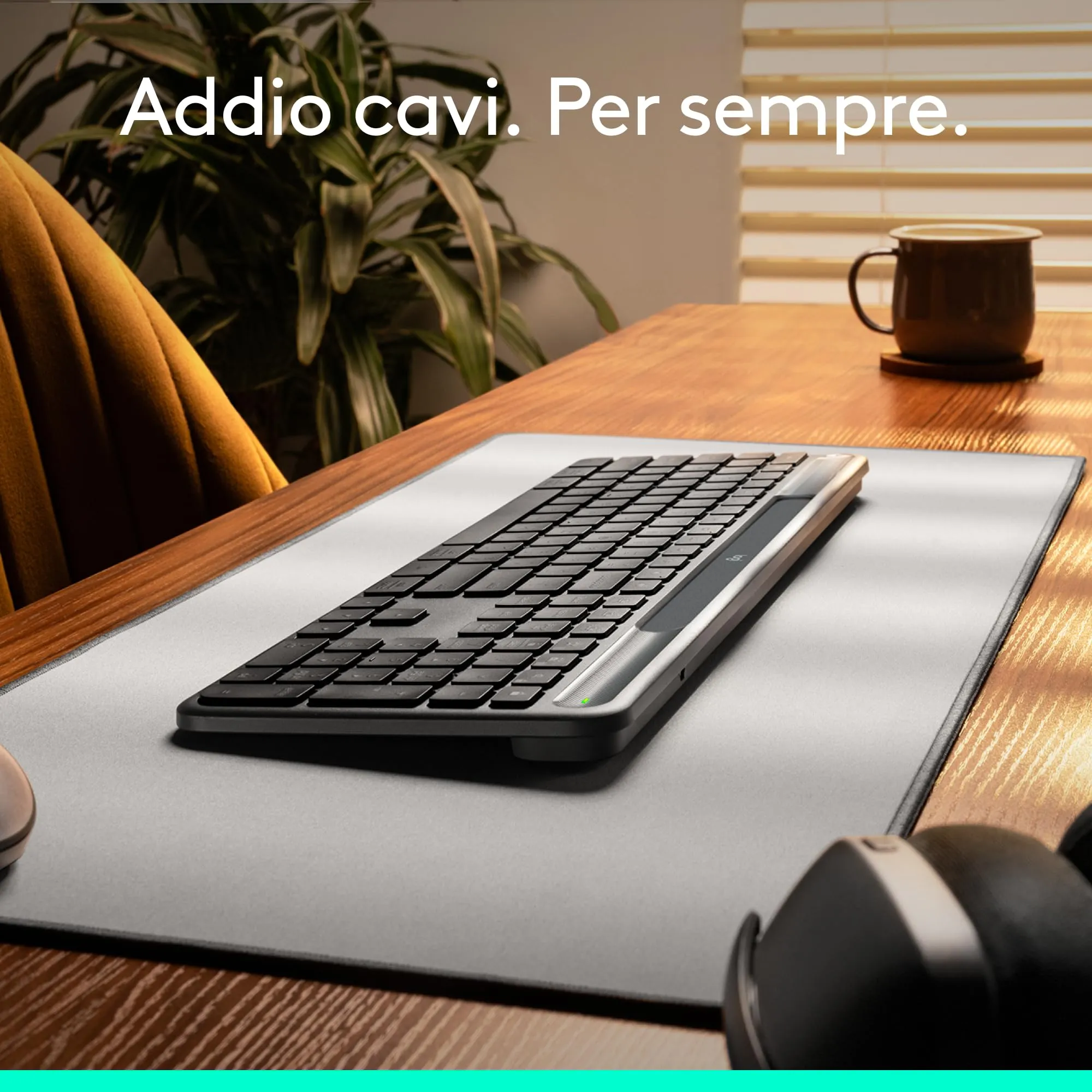 Logitech Signature Slim Solar+ K980 Wireless Keyboard - ITA QWERTY - immagine 4