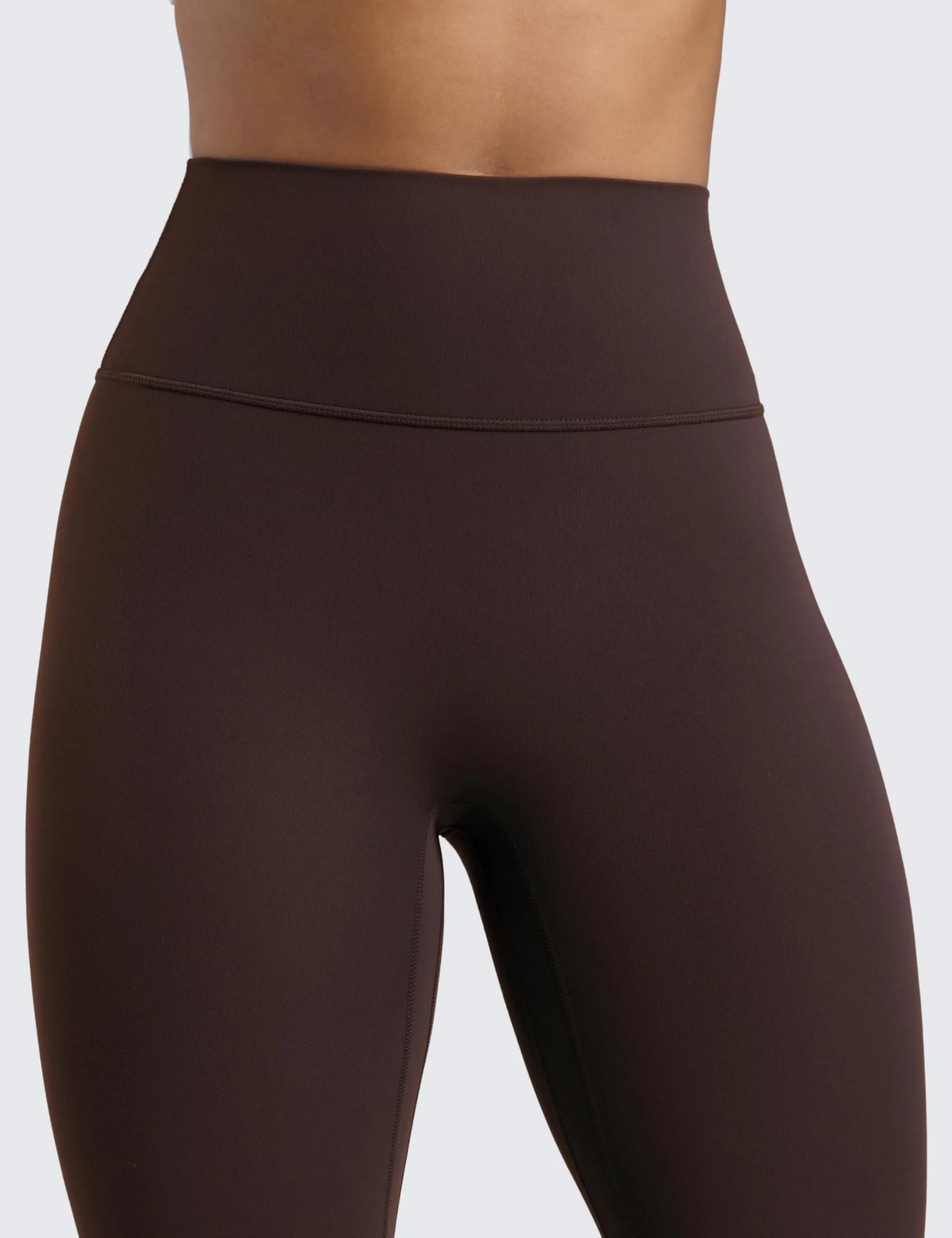 CRZ YOGA Secretsculpt Pilates Leggings 64cm Marrone-Caramello 48 - immagine 3