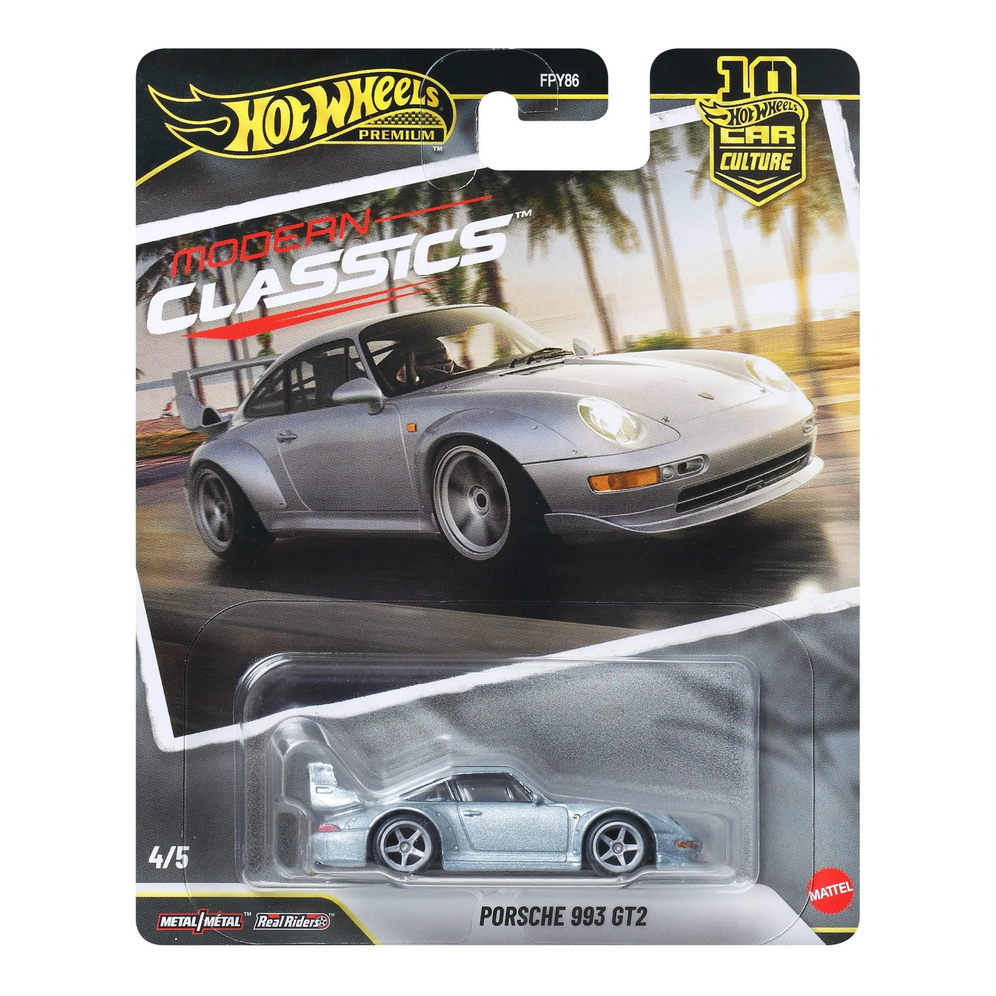 Hot Wheels Car Culture Premium Porsche 993 GT2 - immagine 1