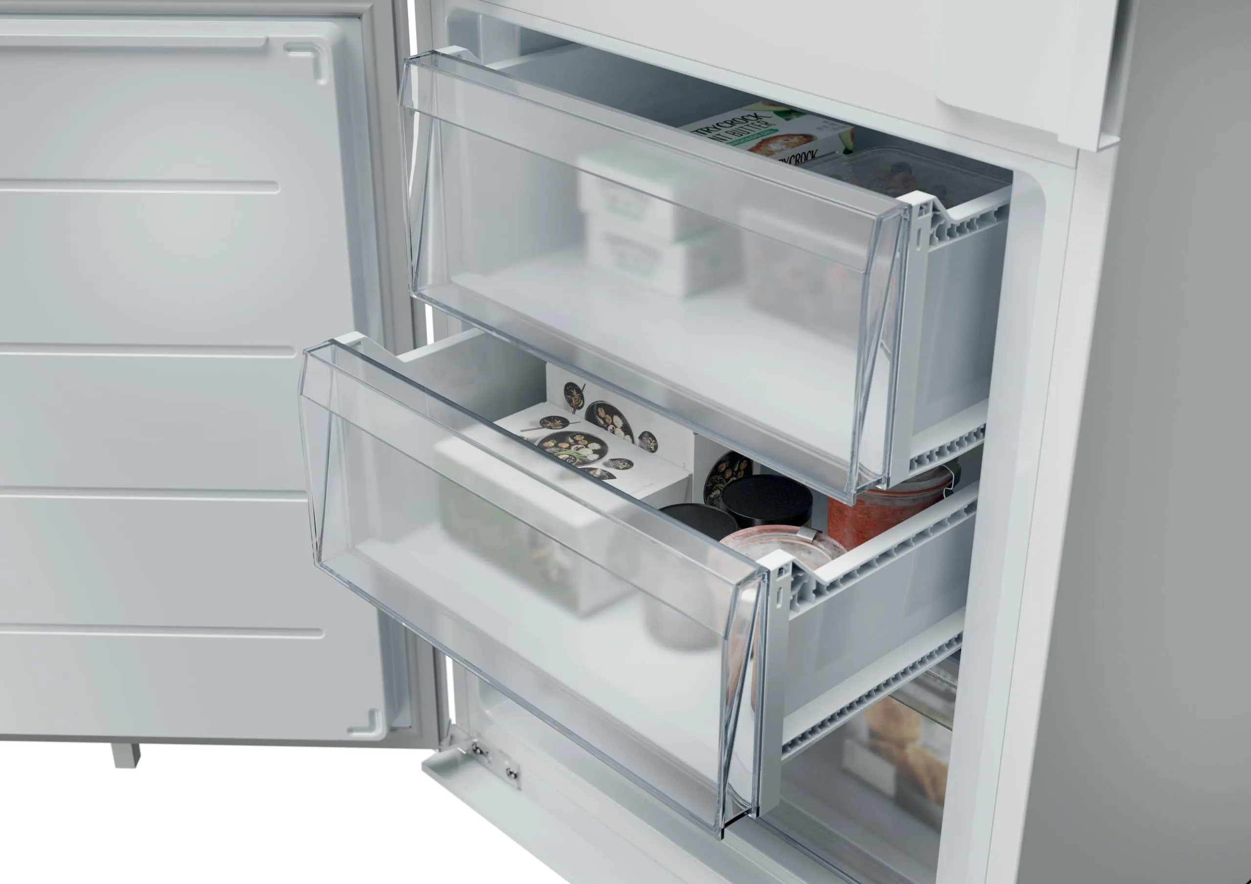 Candy CNBQL3518EVL Frigorifero Combinato da Incasso 268 Litri, Low Frost, Classe E - immagine 6