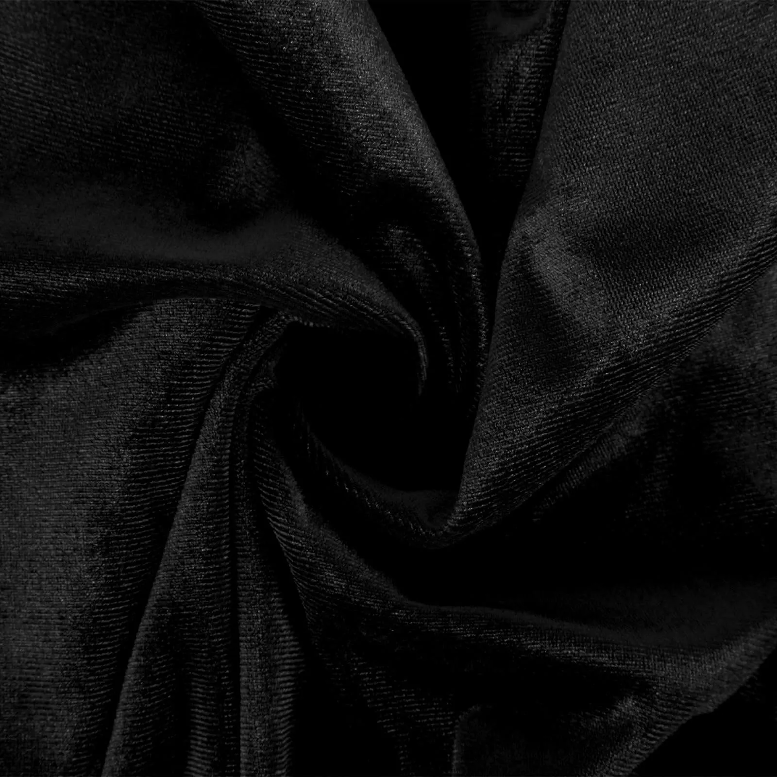 Gefomuofe Pantaloni in velluto a coste da donna a gamba larga a vita alta, Nero, M - immagine 4