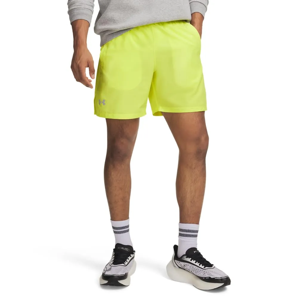 Under Armour Men's Launch 7'' Shorts - Flash Light/Reflective - L - immagine 1