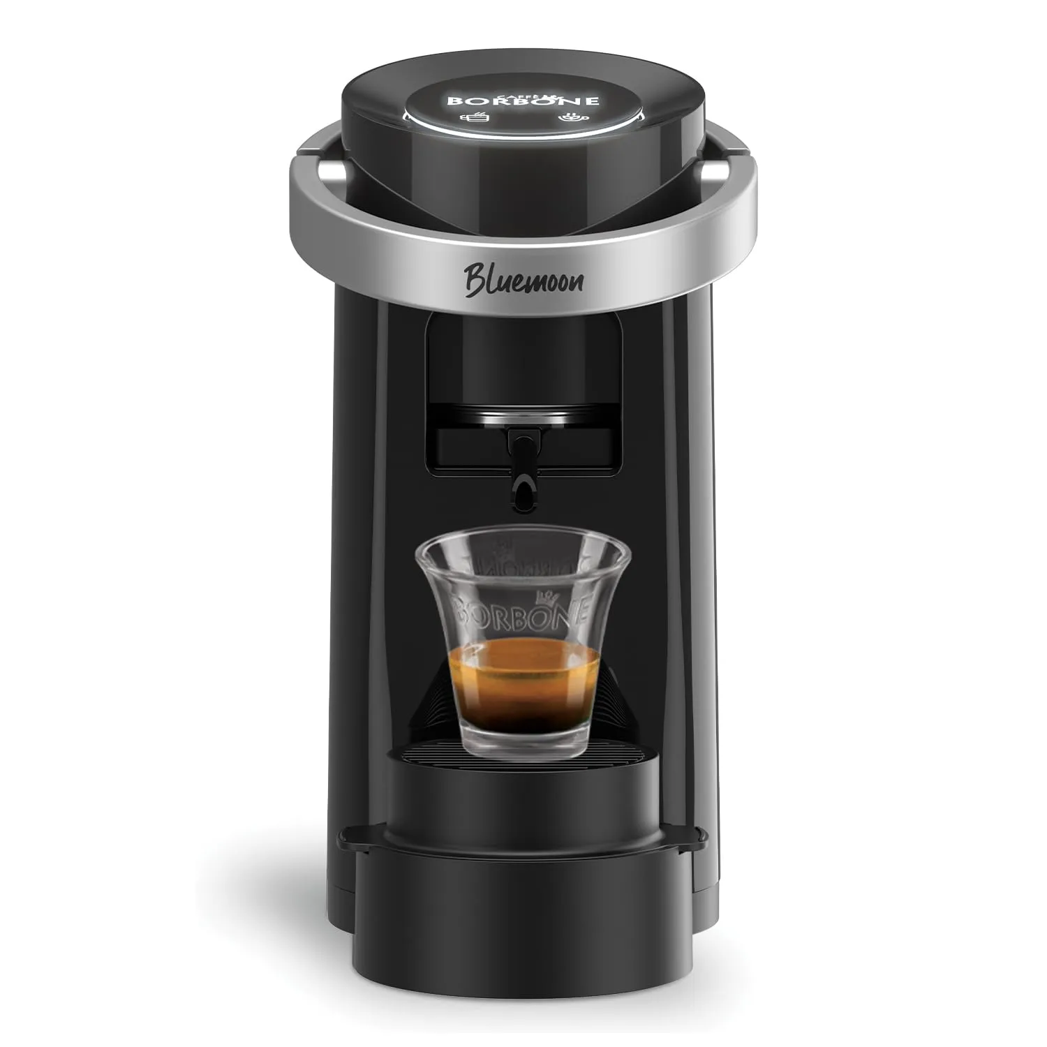 Caffè Borbone Bluemoon Macchina da Caffè a Cialde, Nero - immagine 1