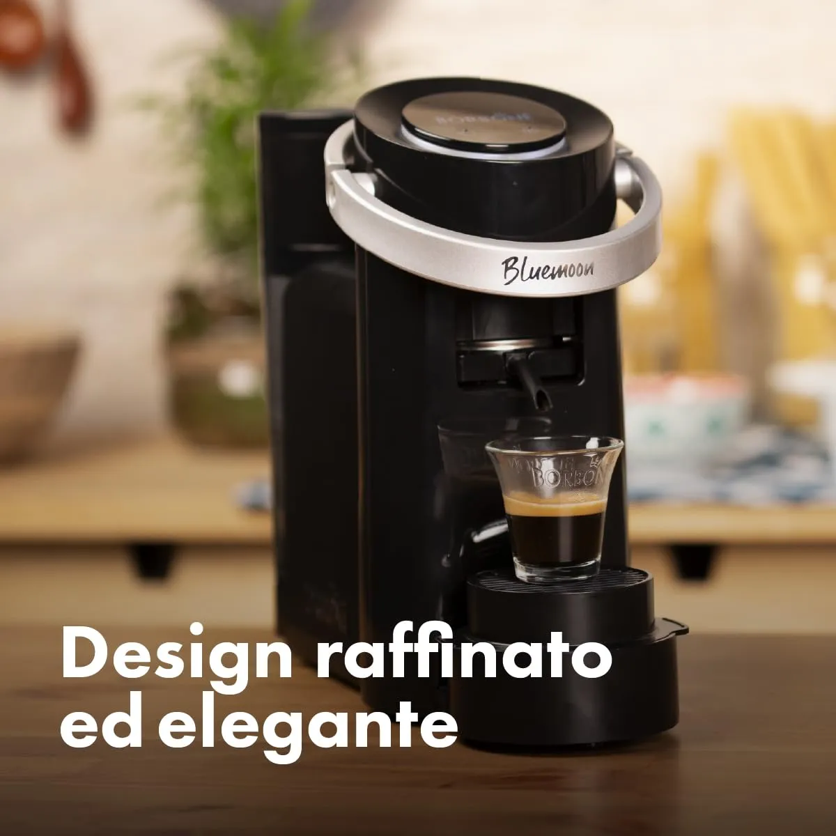 Caffè Borbone Bluemoon Macchina da Caffè a Cialde, Nero - immagine 2