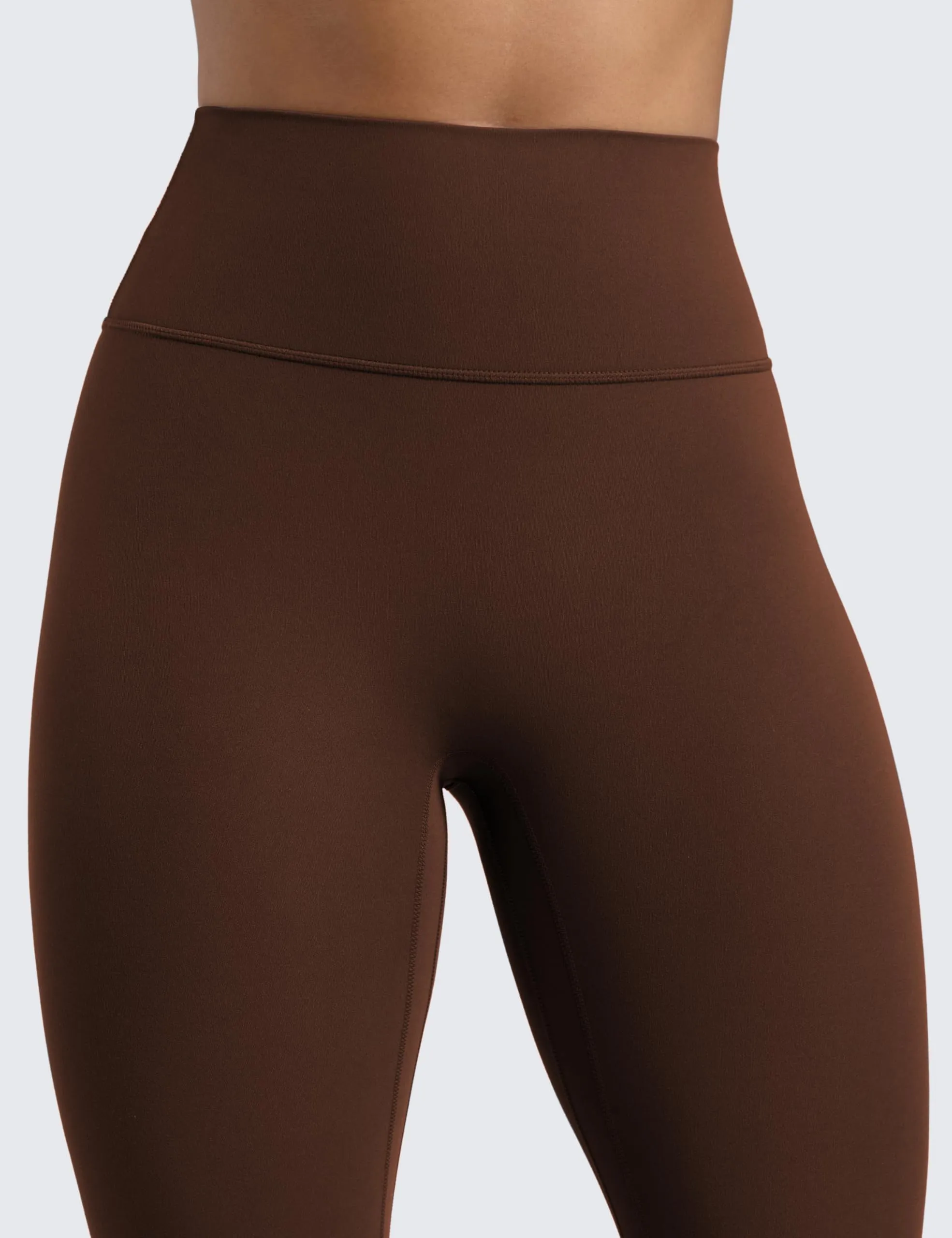 CRZ YOGA Secretsculpt Pilates Leggings 64cm - Marrone Lava, 44 - immagine 4