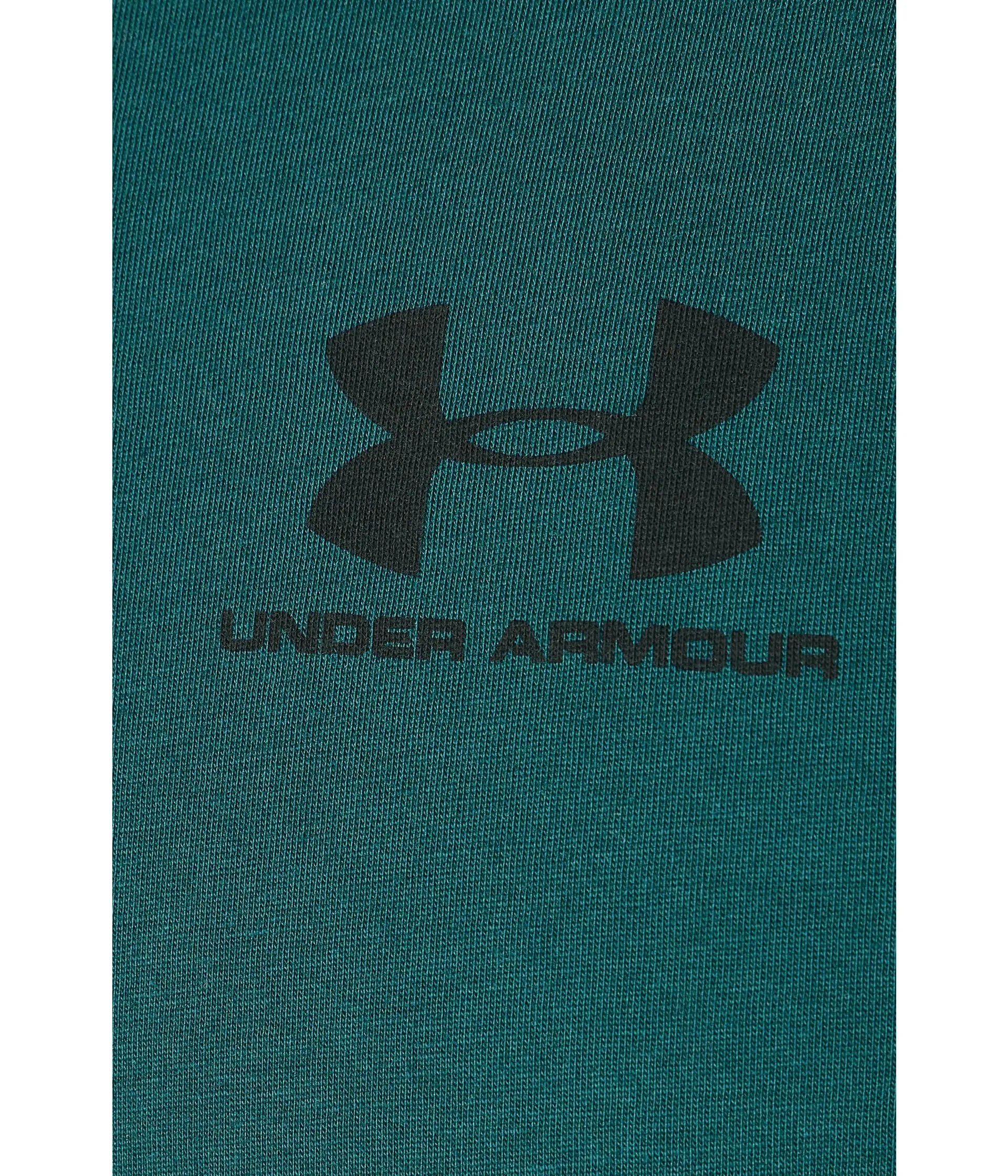 Under Armour Men's Left Chest Logo T-Shirt - Arden Green/Black - S - immagine 5
