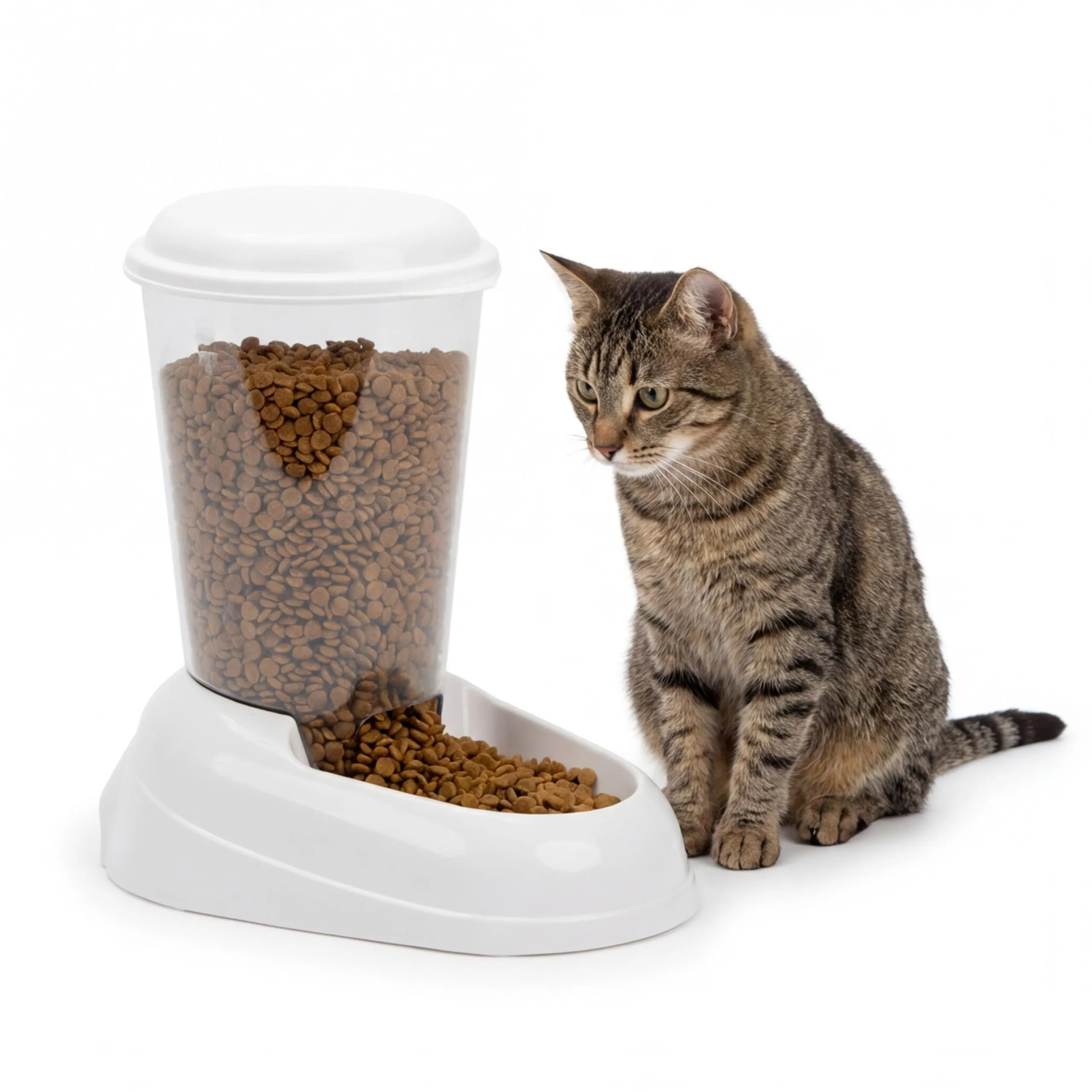 Ferplast Zenith Dispenser per cani e gatti, 3 Litri, Bianco - immagine 1