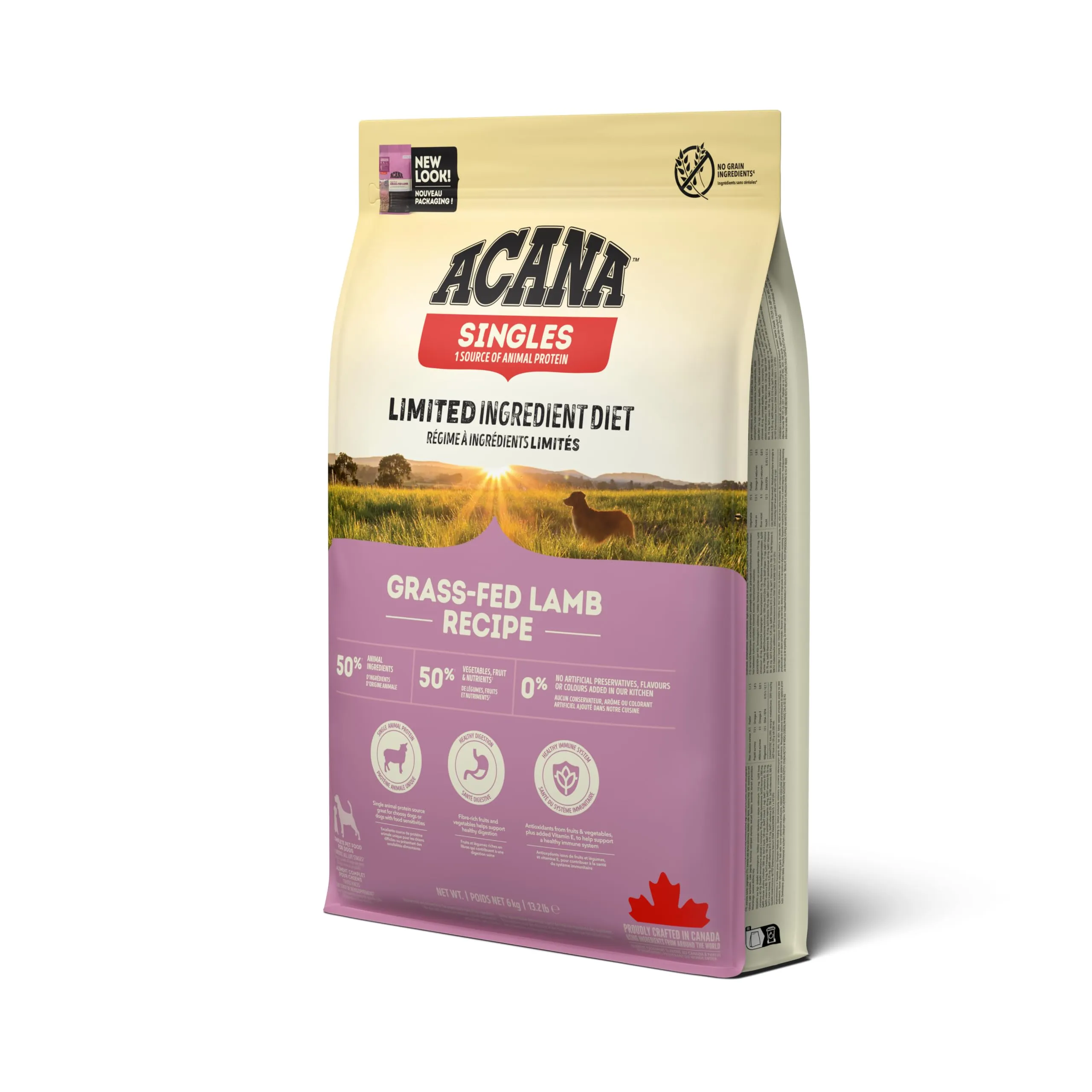Acana Agnello Allevato a Terra per Cani, 6 kg - immagine 3