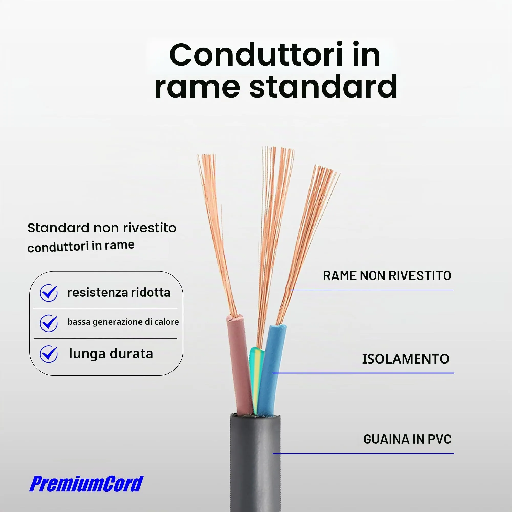 PremiumCord Cavo di Alimentazione 230V IEC 320 C13, 3m, Nero - immagine 6