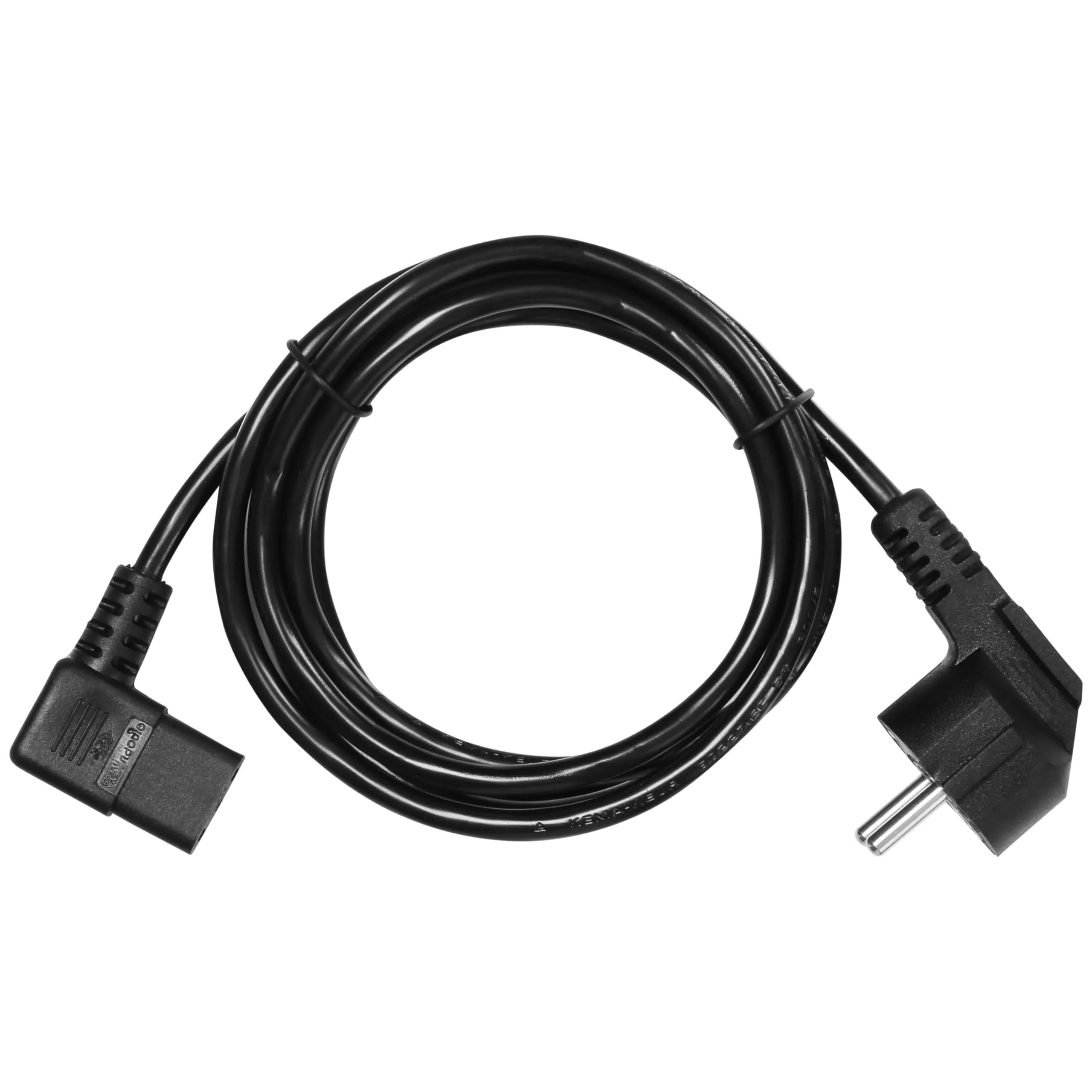 PremiumCord Cavo di Alimentazione IEC 320 C13, 230V, 5 m, Nero - immagine 3