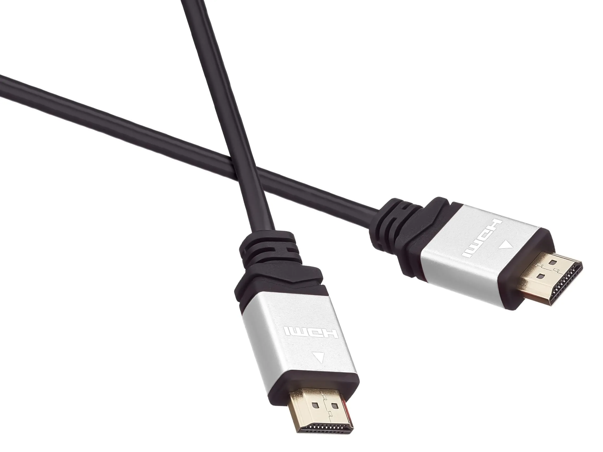 PremiumCord Cavo HDMI 4K Alta Velocità con Ethernet, 10 m, Nero/Argento - immagine 4