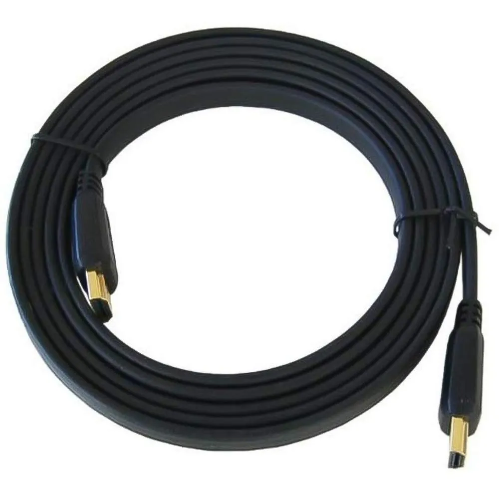 PremiumCord Cavo HDMI 4K Alta Velocità con Ethernet, Piatto, Nero, 1 m - immagine 4