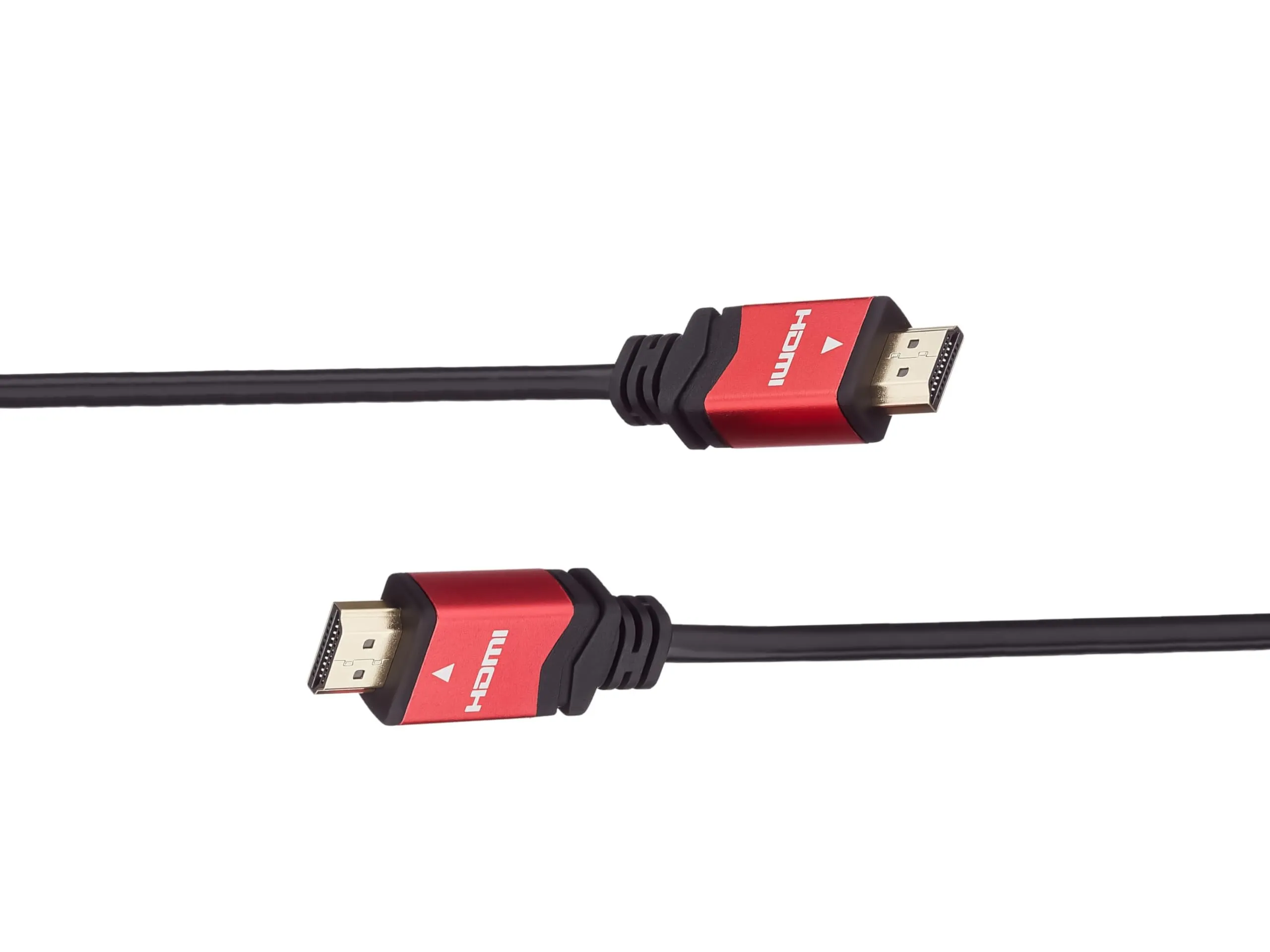 PremiumCord Cavo HDMI 4K High Speed con Ethernet, Nero/Rosso, 2 m - immagine 3