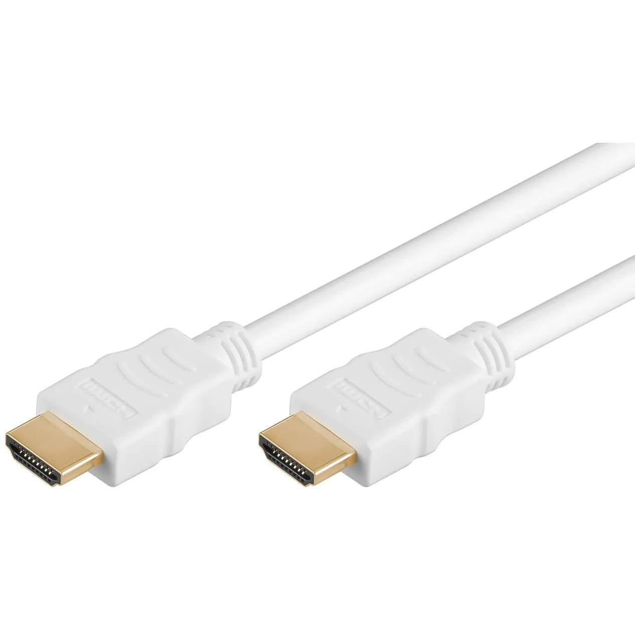 PremiumCord Cavo HDMI 4K High Speed con Ethernet, Bianco, 15 m - immagine 1