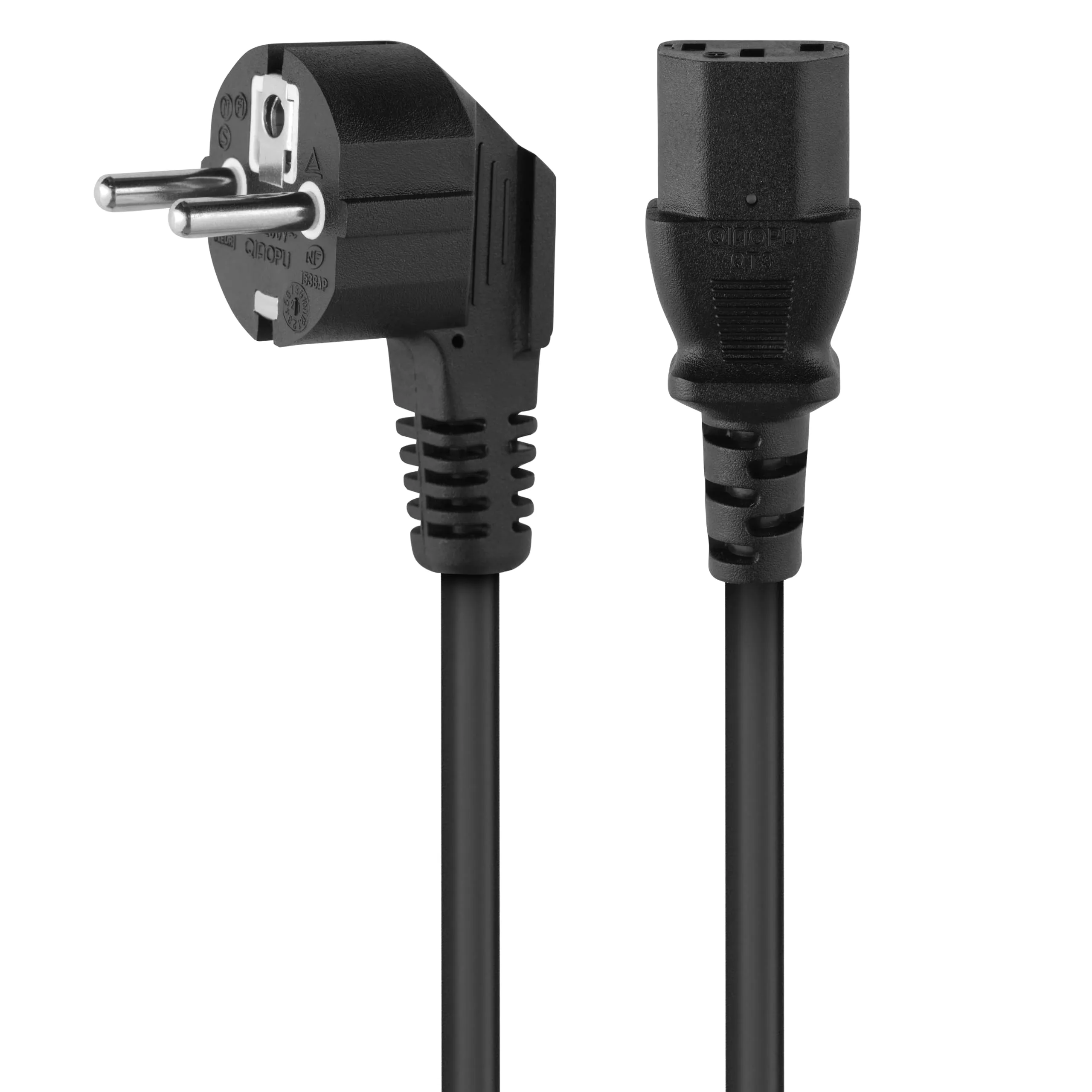 PremiumCord Cavo di Alimentazione 230V C13 IEC 320, 10 m, Nero - immagine 2