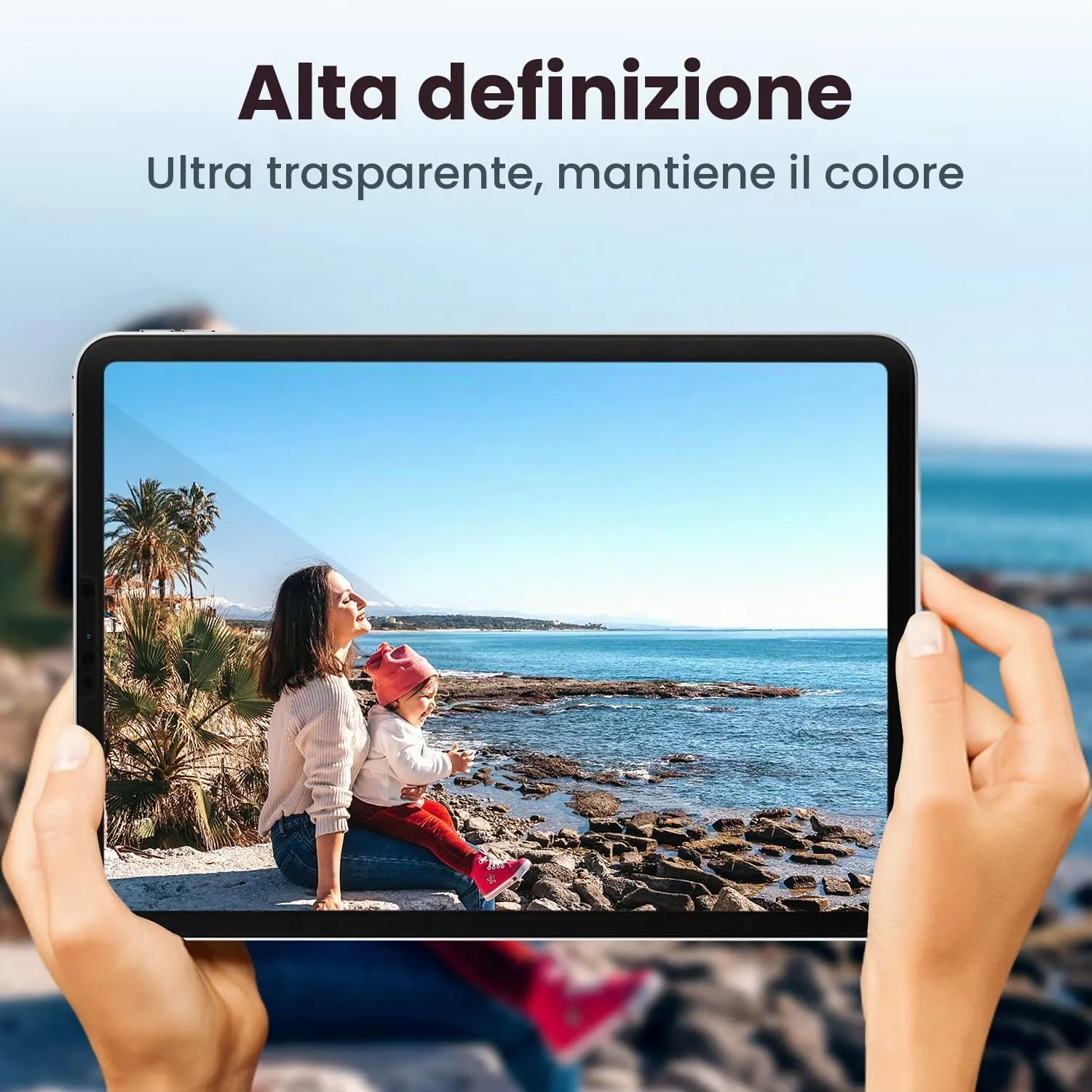 Gerutek Pellicola Protettiva in Vetro Temperato per iPad Air 5/Air 4 10.9'' e iPad Pro 11, 2 Pezzi - immagine 8