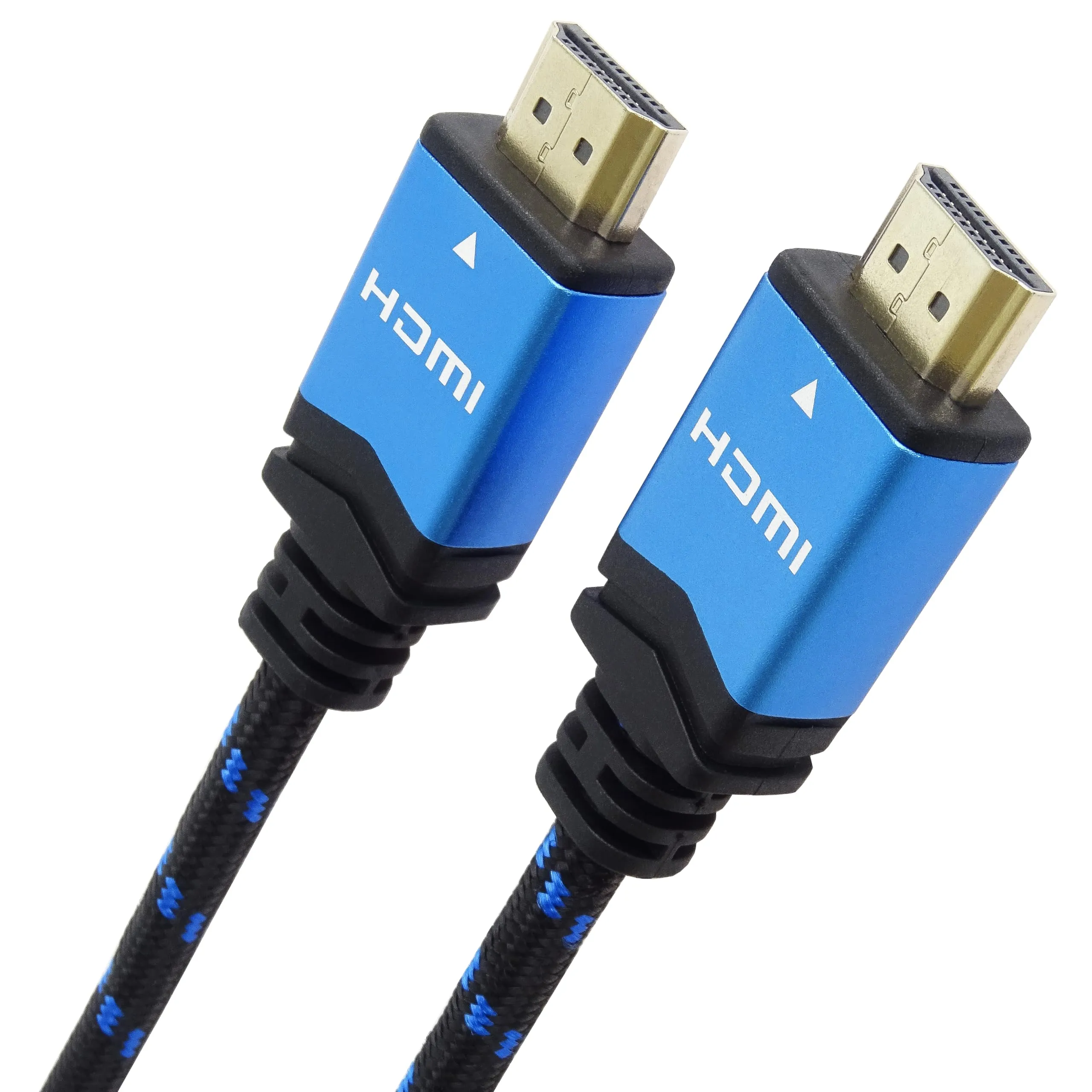 PremiumCord Cavo HDMI 2.0B 4K, 18 Gbps, Ethernet, 2 m, Nero/Blu - immagine 3