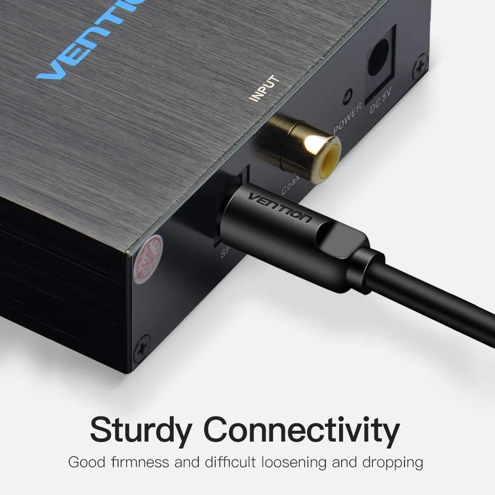 VENTION Cavo Ottico Audio Digitale Toslink S/PDIF 5m (PVC) - immagine 2