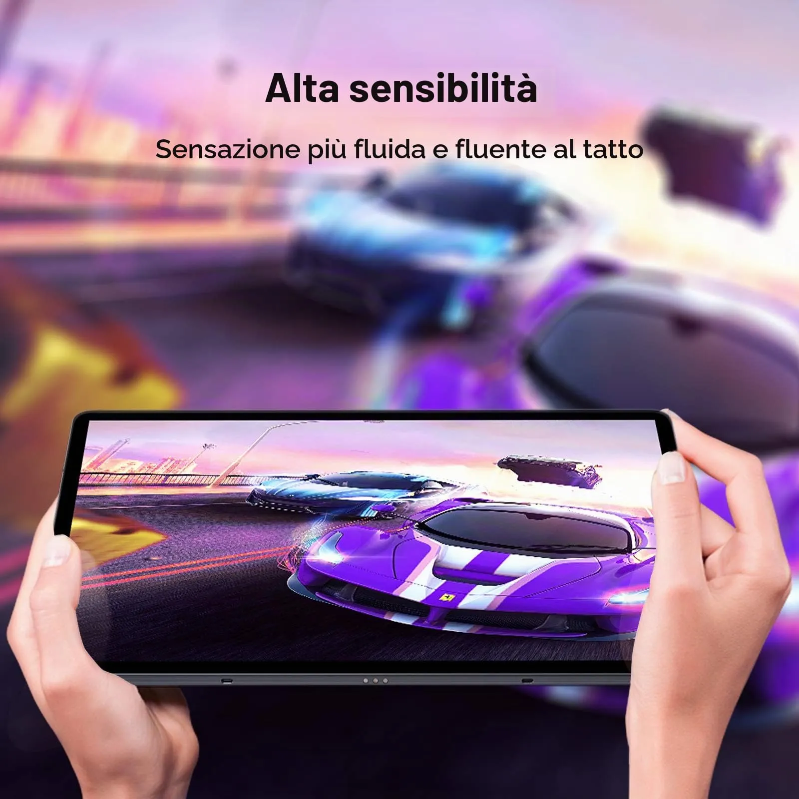 Gerutek Pellicola Protettiva in Vetro Temperato per Samsung Galaxy Tab A7 10.4'' (2 Pezzi) - immagine 7