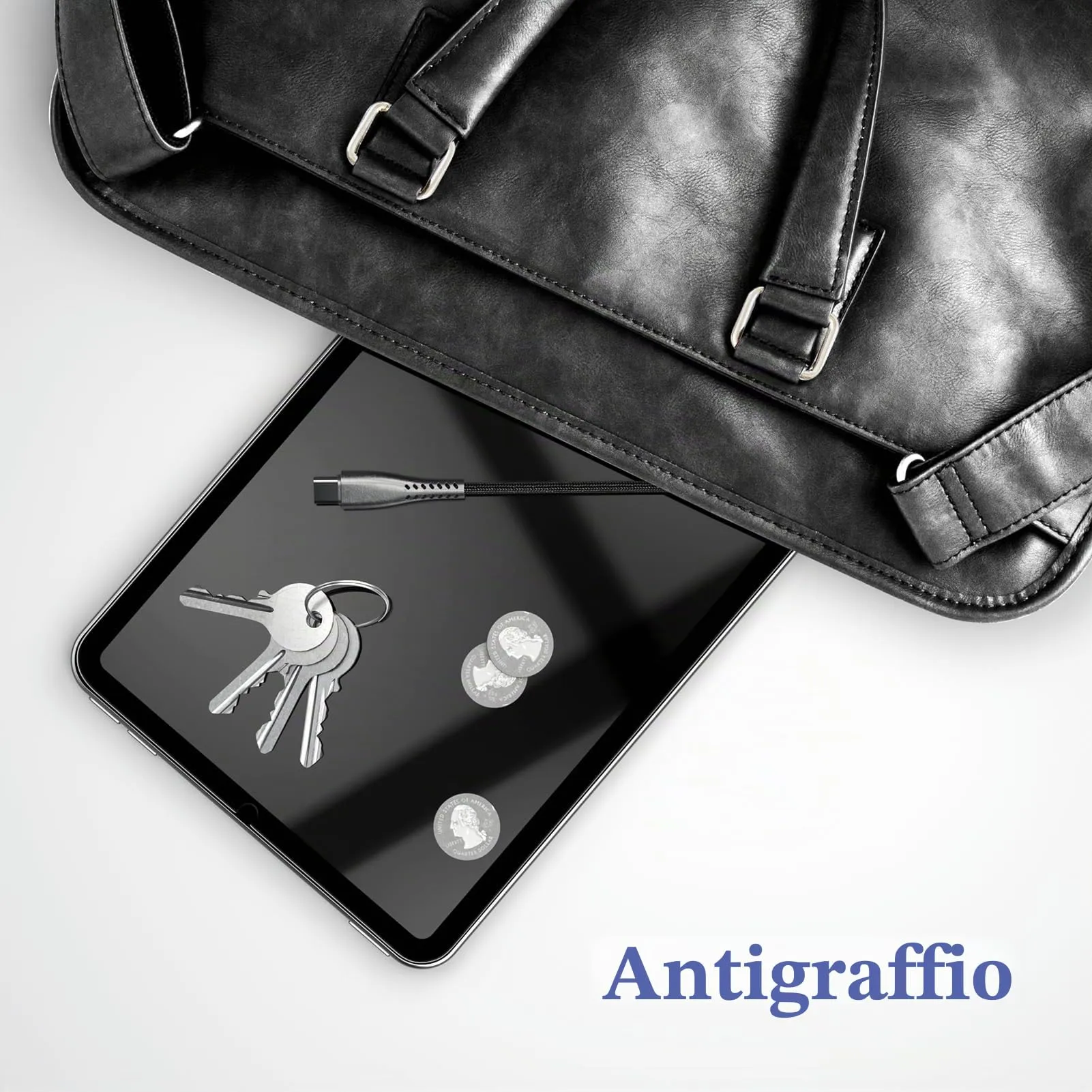 Gerutek Pellicola Protettiva in Vetro Temperato per iPad Mini 7 (A17 Pro) e Mini 6 8.3 pollici, 2 Pezzi - immagine 5