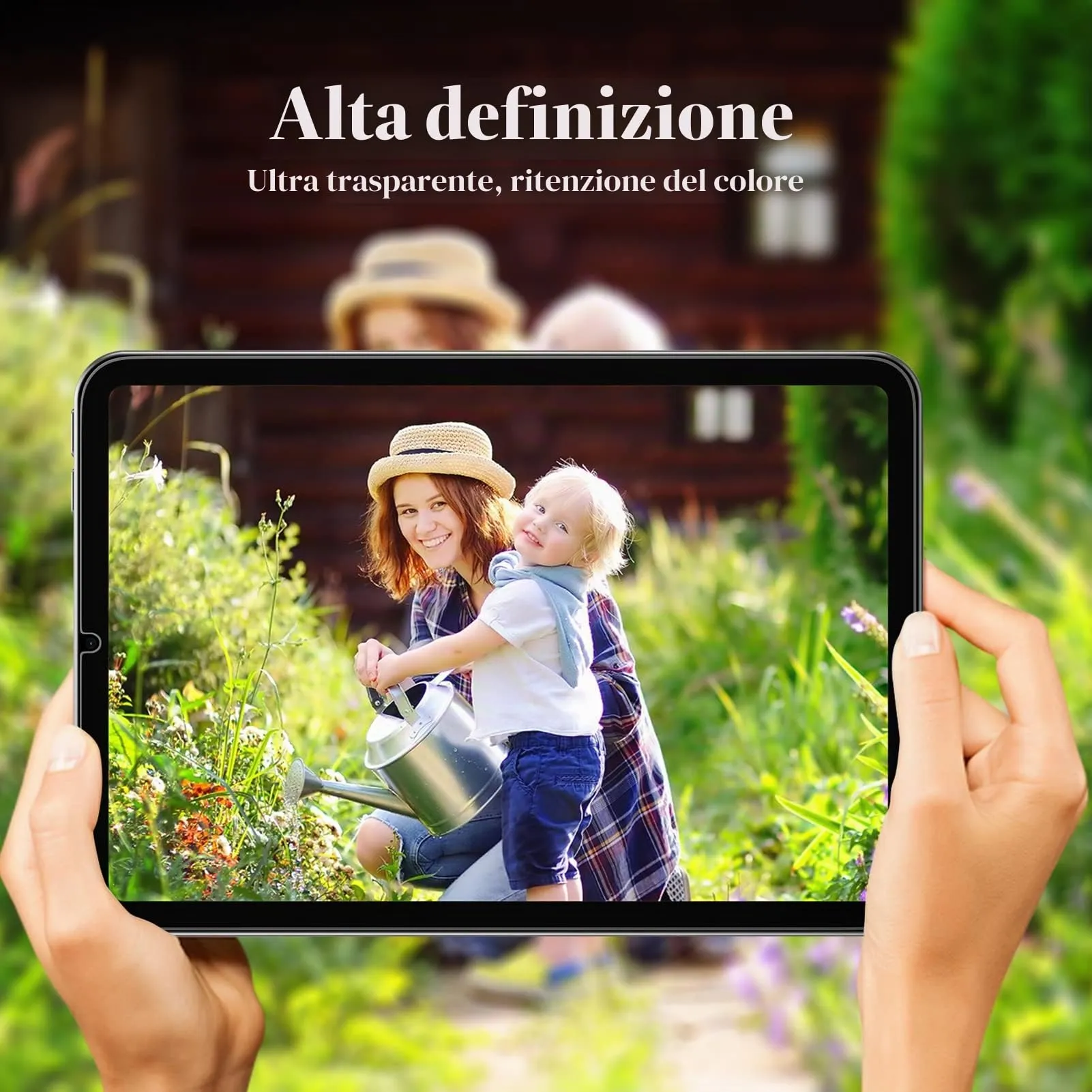 Gerutek Pellicola Protettiva in Vetro Temperato per iPad Mini 7 (A17 Pro) e Mini 6 8.3 pollici, 2 Pezzi - immagine 9