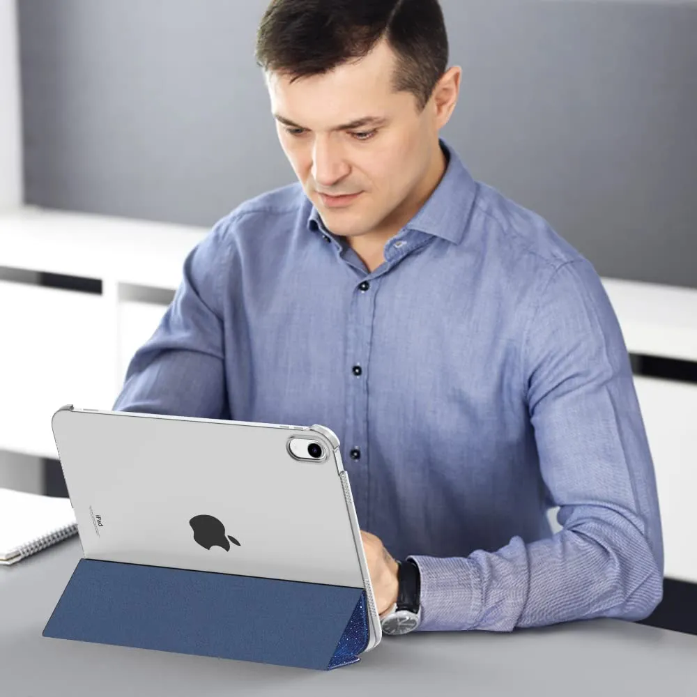 MoKo Custodia per iPad 11ª Gen 2025 / iPad 10ª Gen 2022, Cielo Stellato Blu - immagine 8