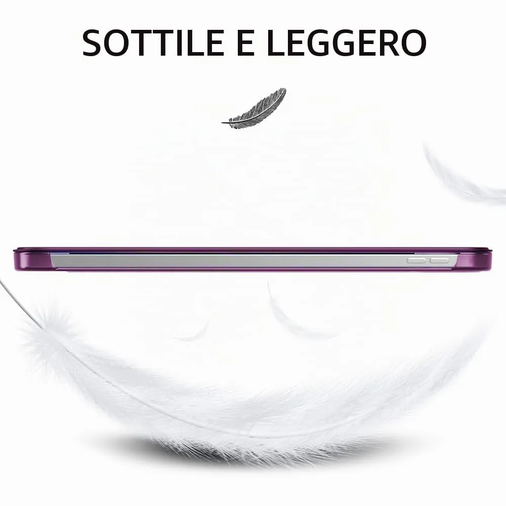 MoKo Custodia per iPad 11a Gen 2025 / iPad 10a Gen 2022, Viola Scuro - immagine 7
