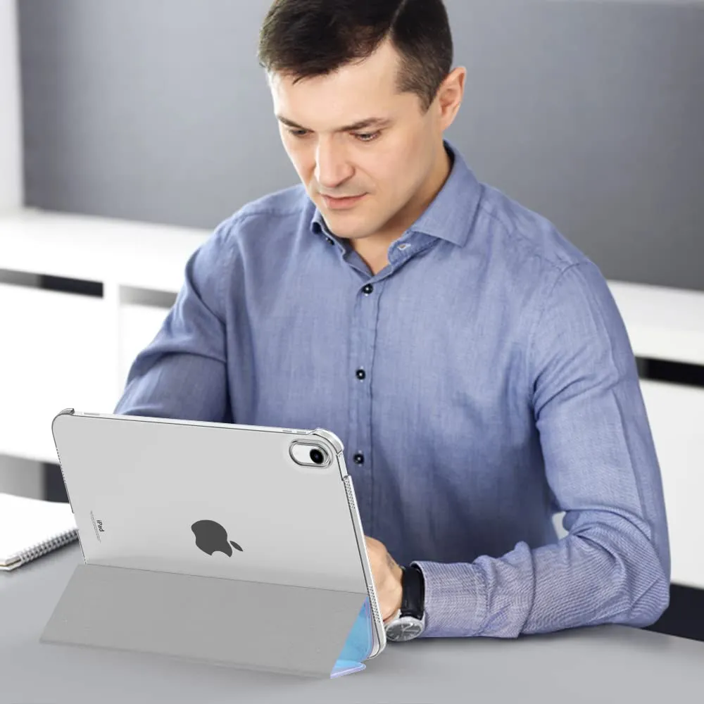 MoKo Custodia per iPad 11a Gen 2025 / iPad 10a Gen 2022, Acquarello - immagine 8
