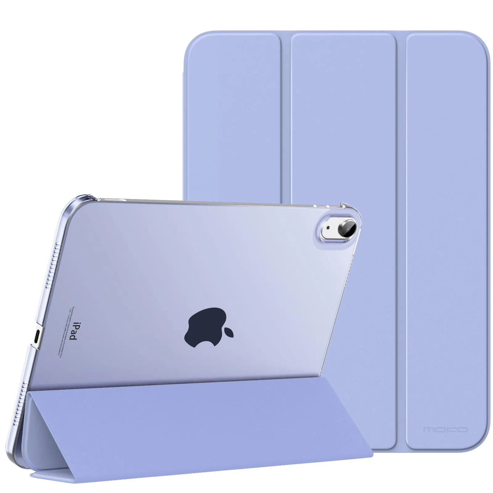 MoKo Custodia per iPad 11a Gen 2025 e iPad 10a Gen 2022, Lavanda - immagine 1
