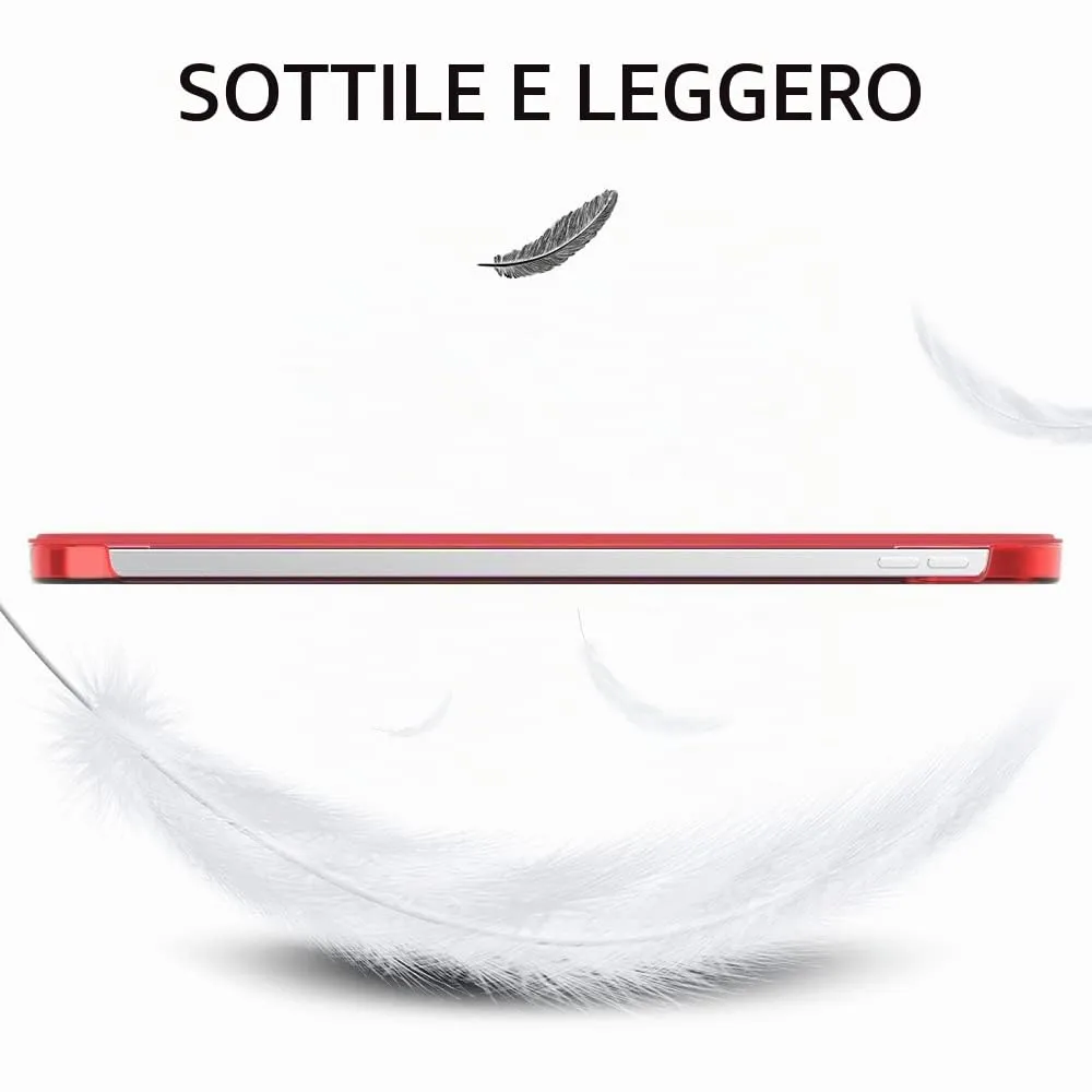 MoKo Custodia per iPad 11a Gen 2025 / iPad 10a Gen 2022, Rosso - immagine 7
