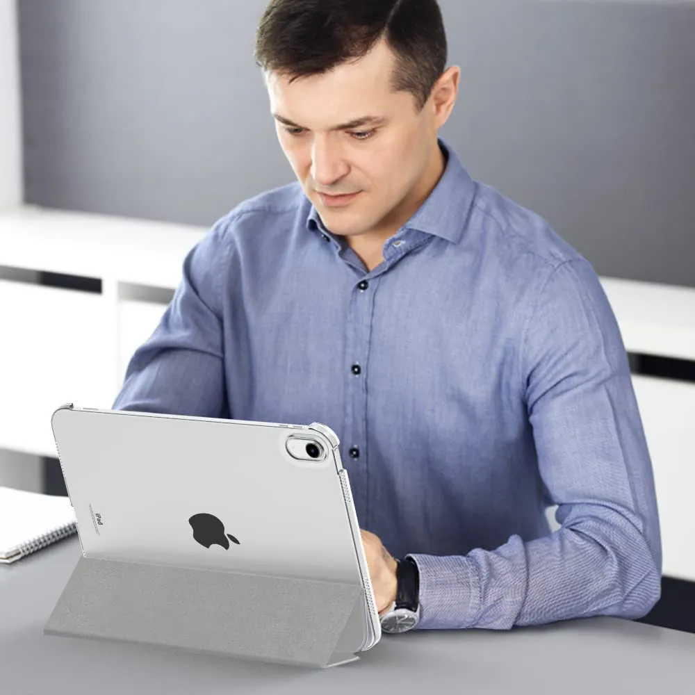 MoKo Cover per iPad 11a Gen 2025 / iPad 10a Gen 2022, Argento - immagine 8