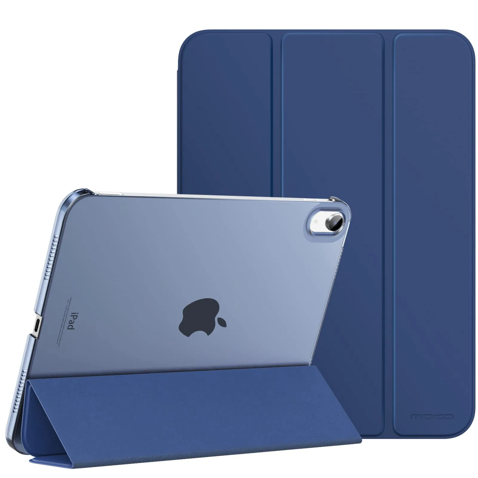MoKo Custodia per iPad 11a Gen 2025 / iPad 10a Gen 2022, Blu Marino - immagine 1