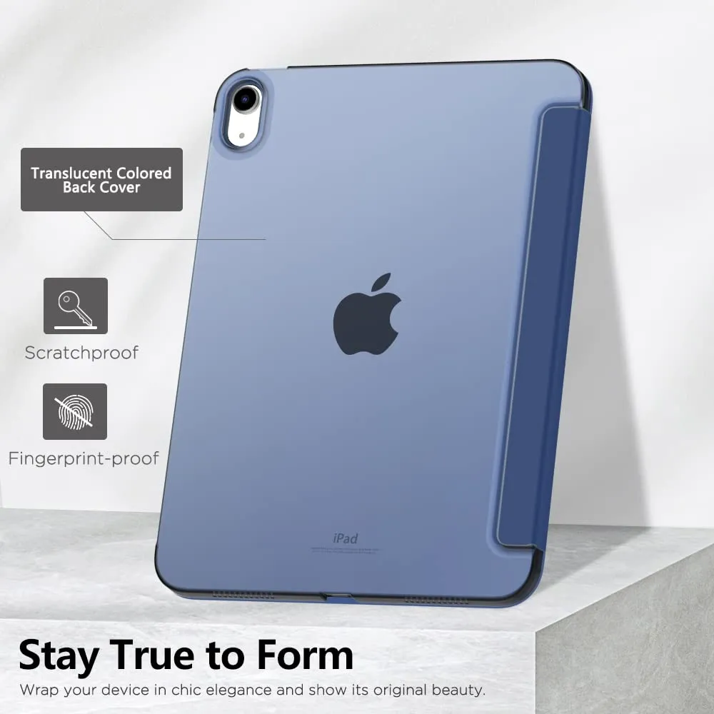 MoKo Custodia per iPad 11a Gen 2025 / iPad 10a Gen 2022, Blu Marino - immagine 6