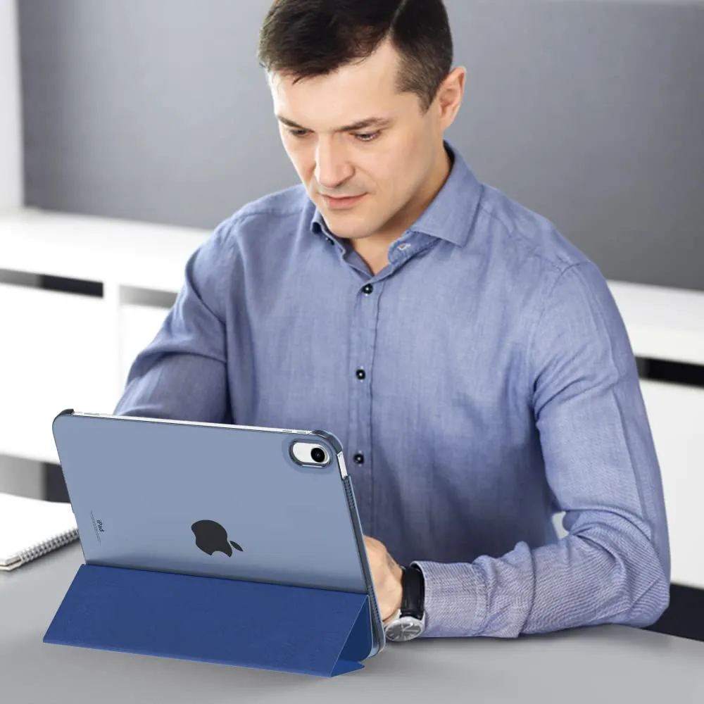 MoKo Custodia per iPad 11a Gen 2025 / iPad 10a Gen 2022, Blu Marino - immagine 8