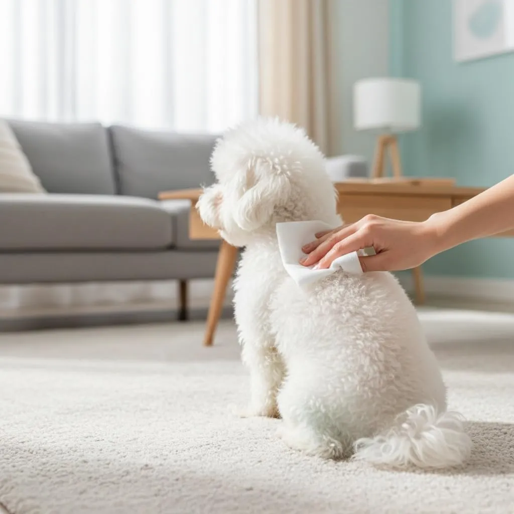 Inodorina Muschio Bianco Salviette igieniche umidificate per cani e gatti, 110 unità - immagine 8