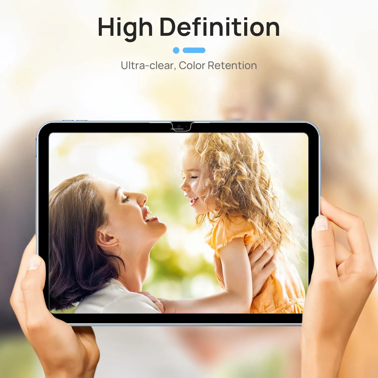 Gerutek Pellicola Protettiva in Vetro Temperato per iPad 11a Gen (2025) e 10a Gen (2022), 2 Pezzi - immagine 8