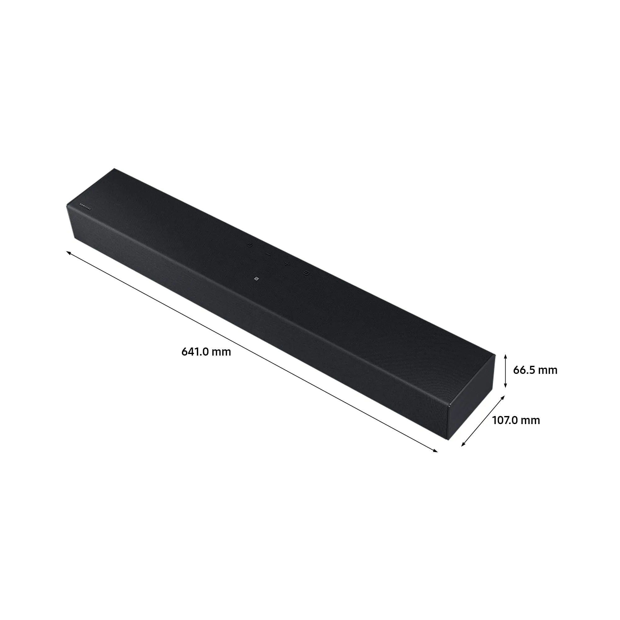 Samsung HW-C400/ZF Serie C Soundbar, 2.0 Channel with Integrated Woofer, Black 2023 - immagine 2