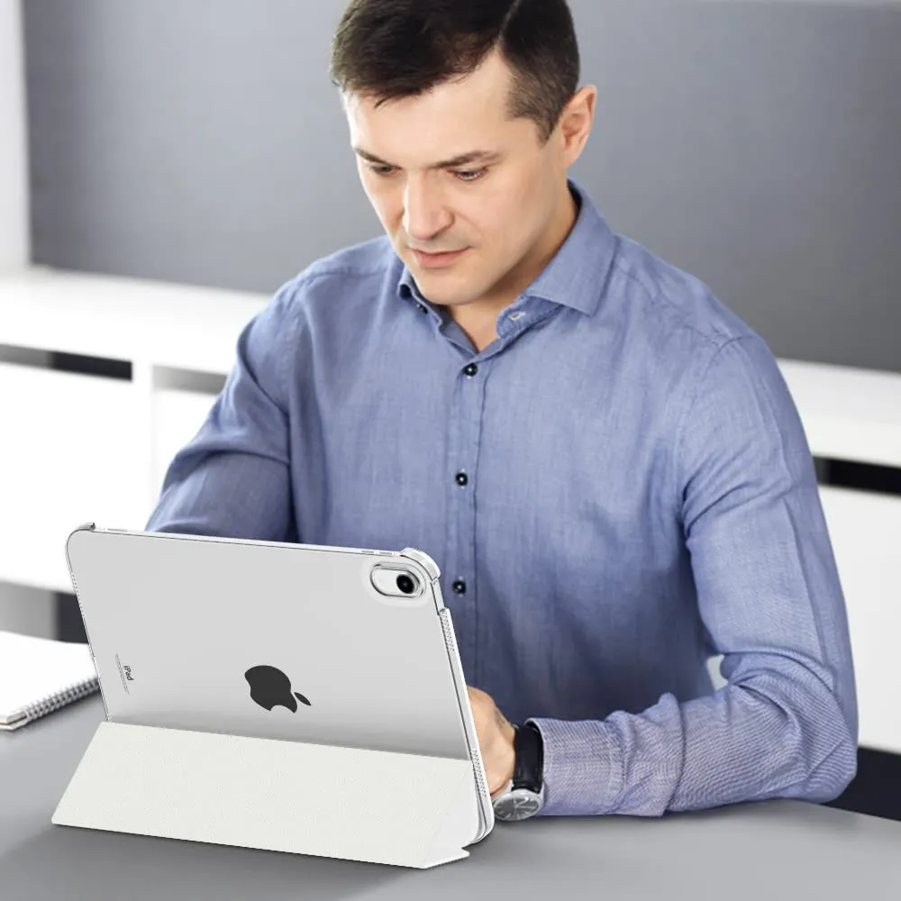 MoKo Cover for iPad 11th Gen 2025 / iPad 10th Gen 2022, Bianco - immagine 8