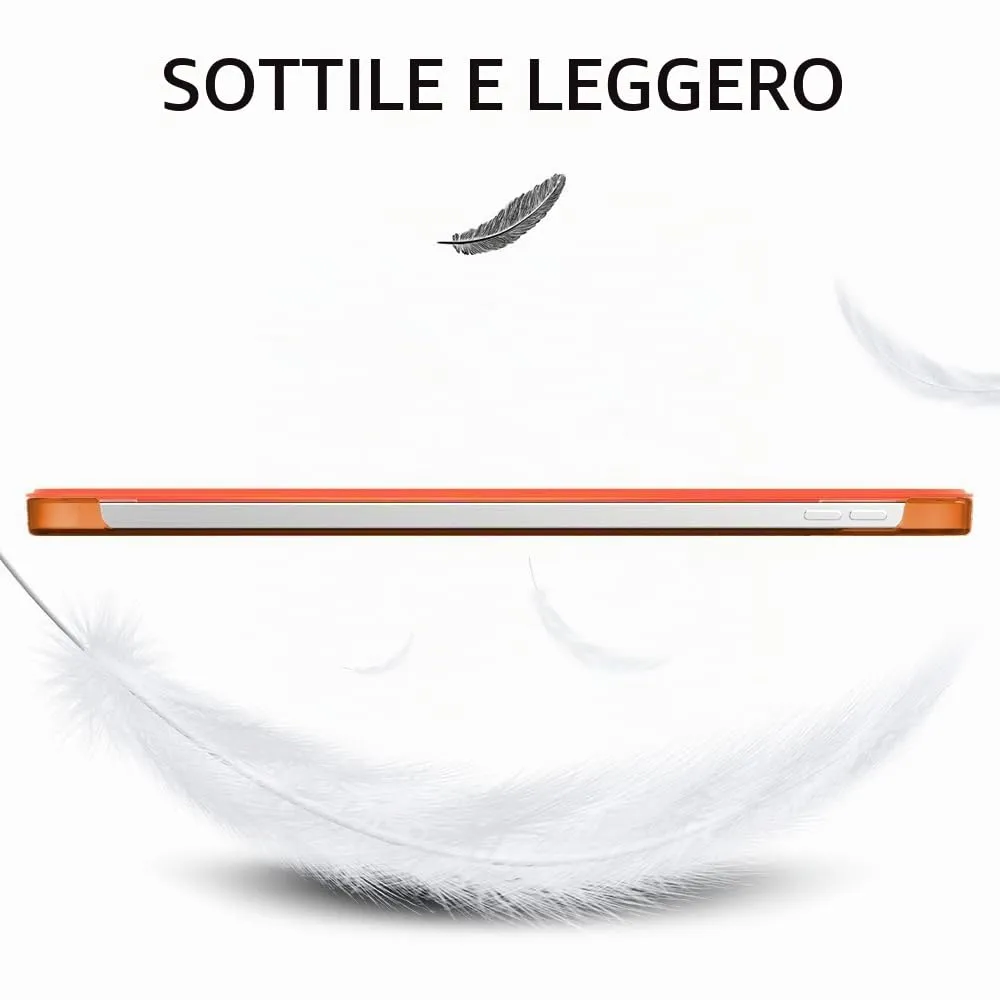 MoKo Custodia per iPad 11ª Gen 2025 e iPad 10ª Gen 2022, Arancione - immagine 7